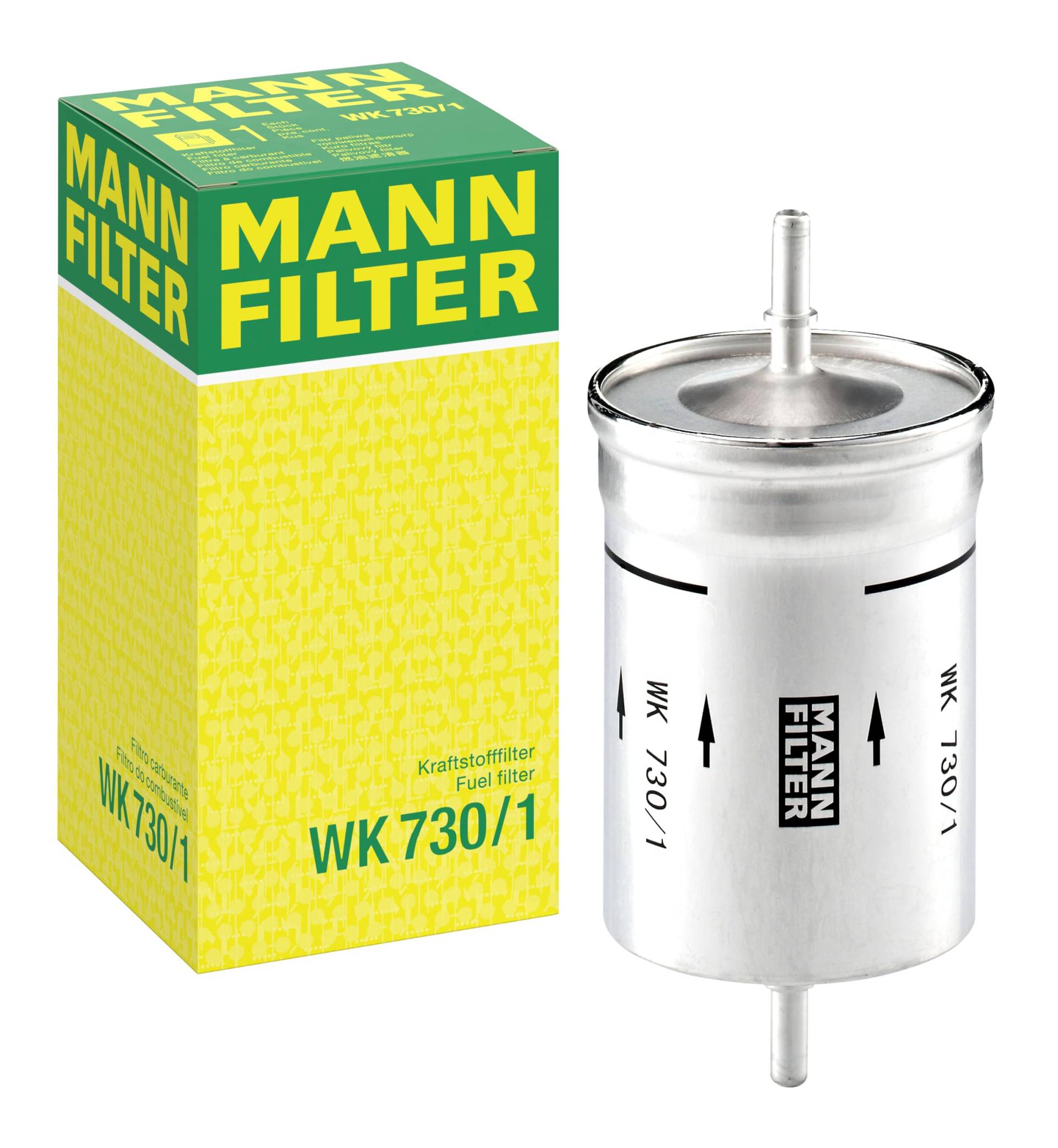 MANN-FILTER WK 730/1 Kraftstofffilter – Für PKW von MANN-FILTER