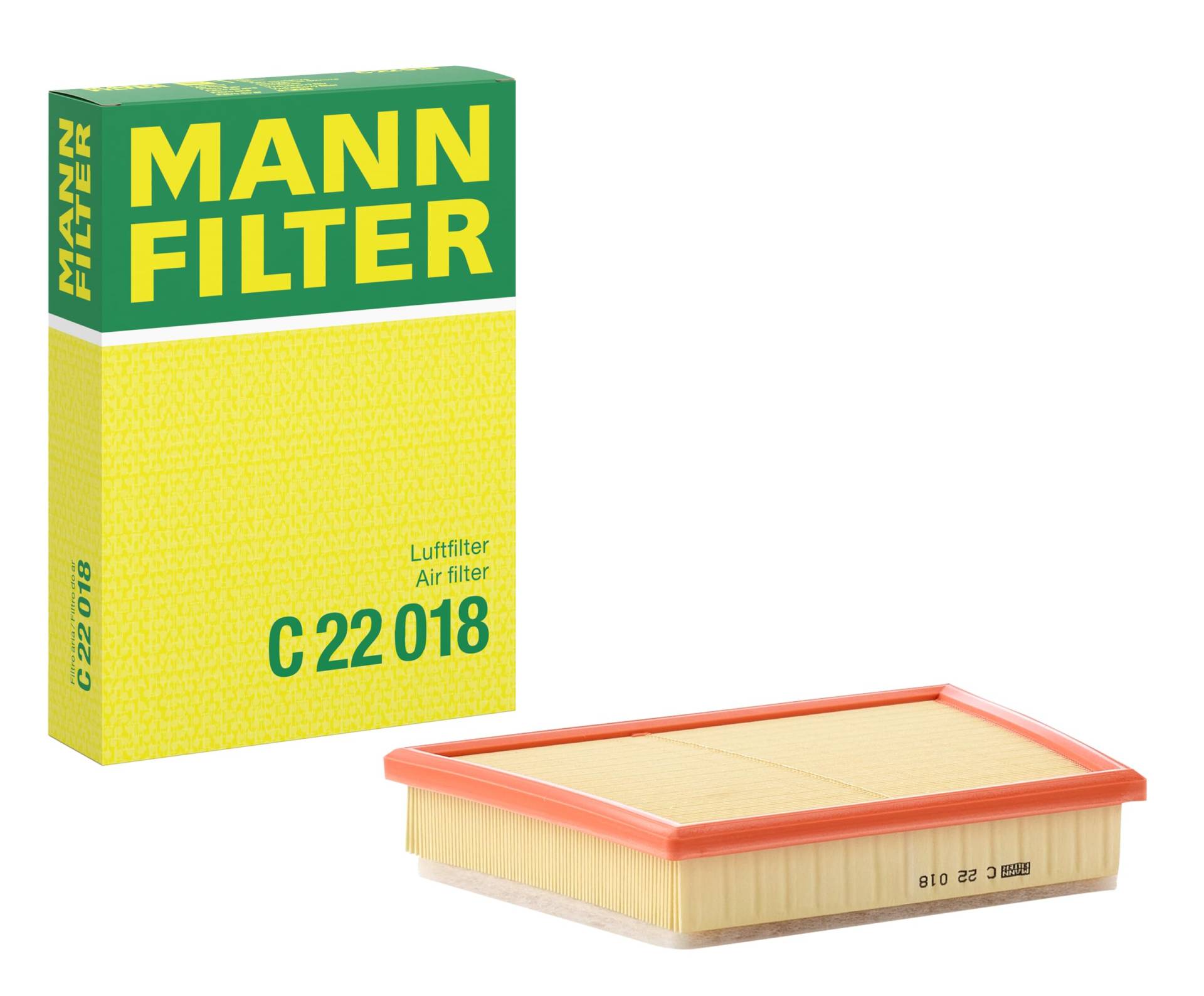 MANN-FILTER C 22 018 Luftfilter – Für PKW von MANN-FILTER