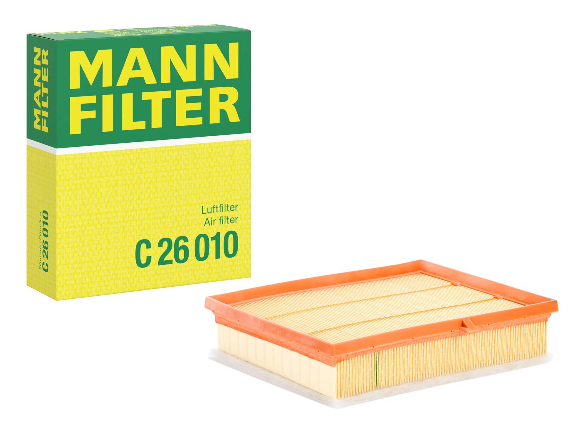 MANN-FILTER C 26 010 Luftfilter – Für PKW von MANN-FILTER