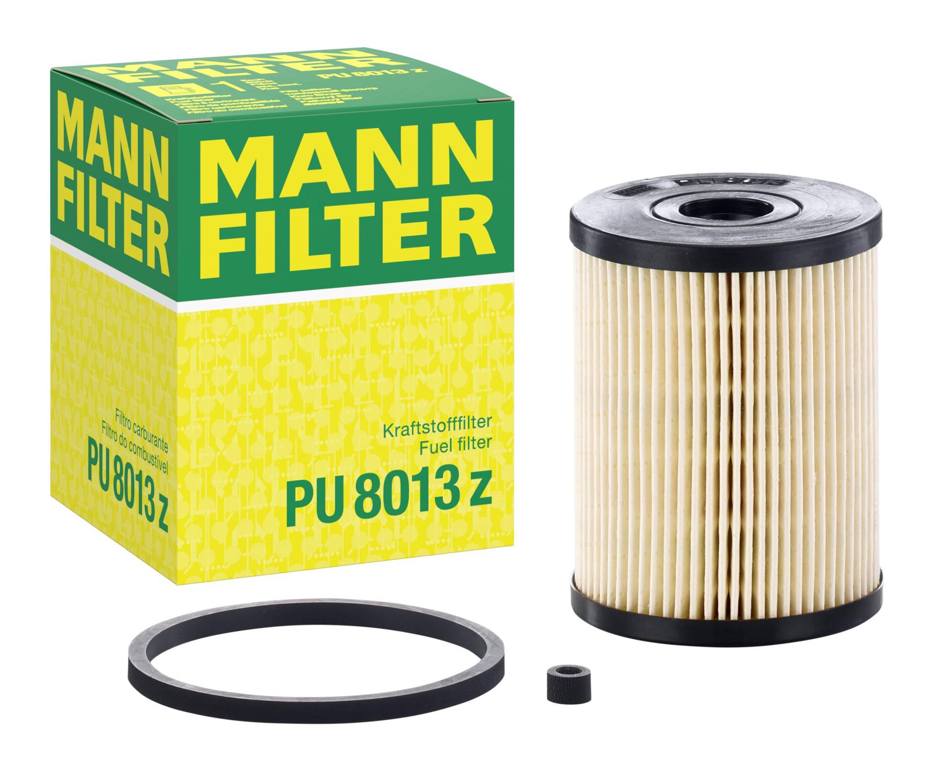 MANN-FILTER PU 8013 z Kraftstofffilter – Kraftstofffilter mit Dichtung/ Dichtungssatz – Für PKW von MANN-FILTER