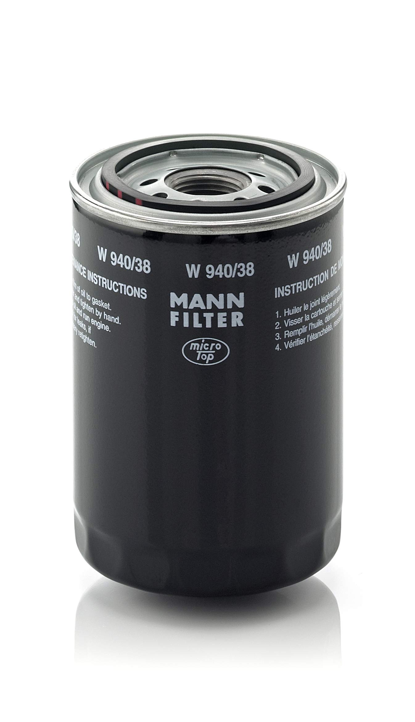 MANN-FILTER W 940/38 Ölfilter – Getriebefilter – Für PKW und Nutzfahrzeuge von MANN-FILTER