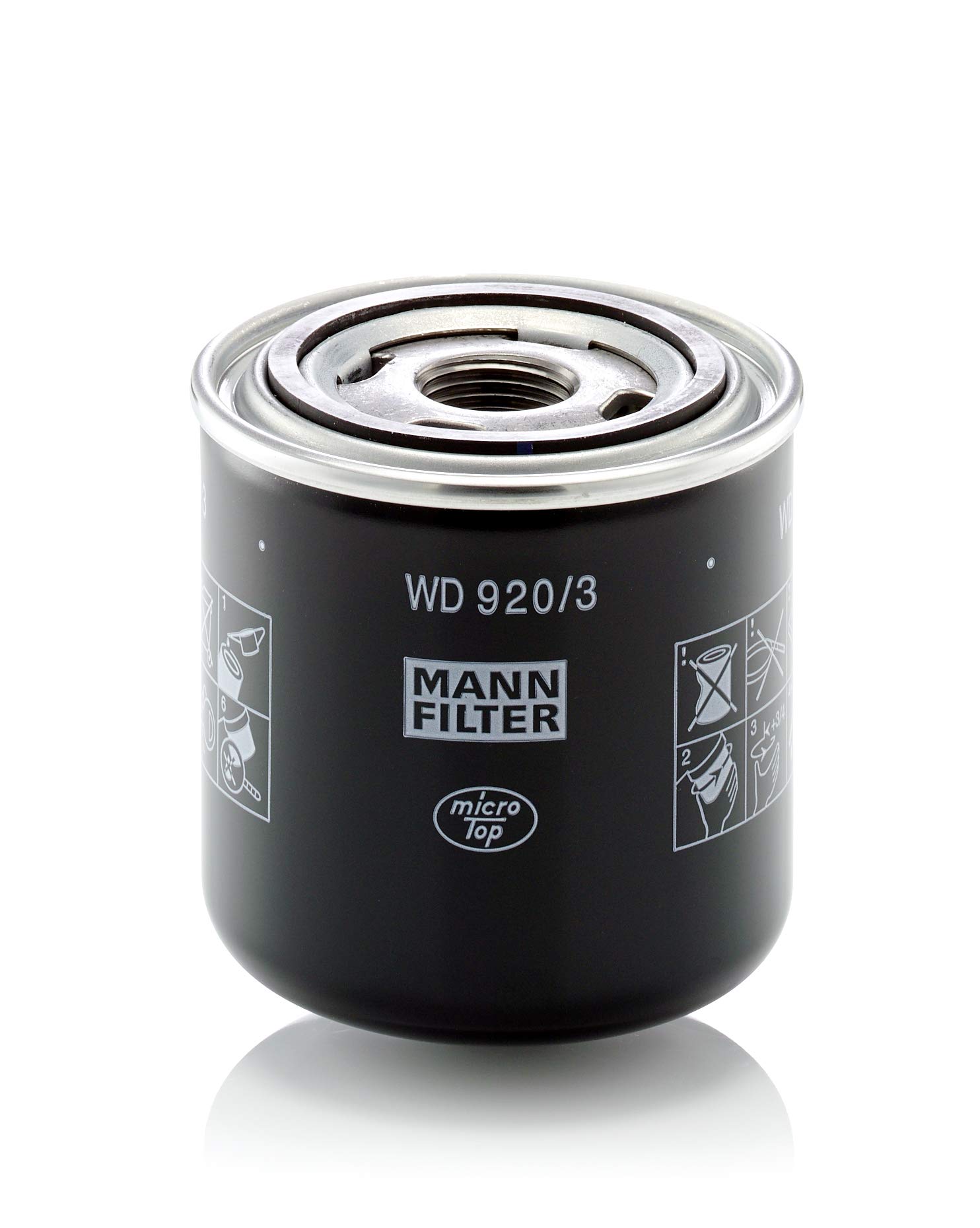 MANN-FILTER WD 920/3 Ölfilter – Getriebefilter – Für PKW und Nutzfahrzeuge von MANN-FILTER