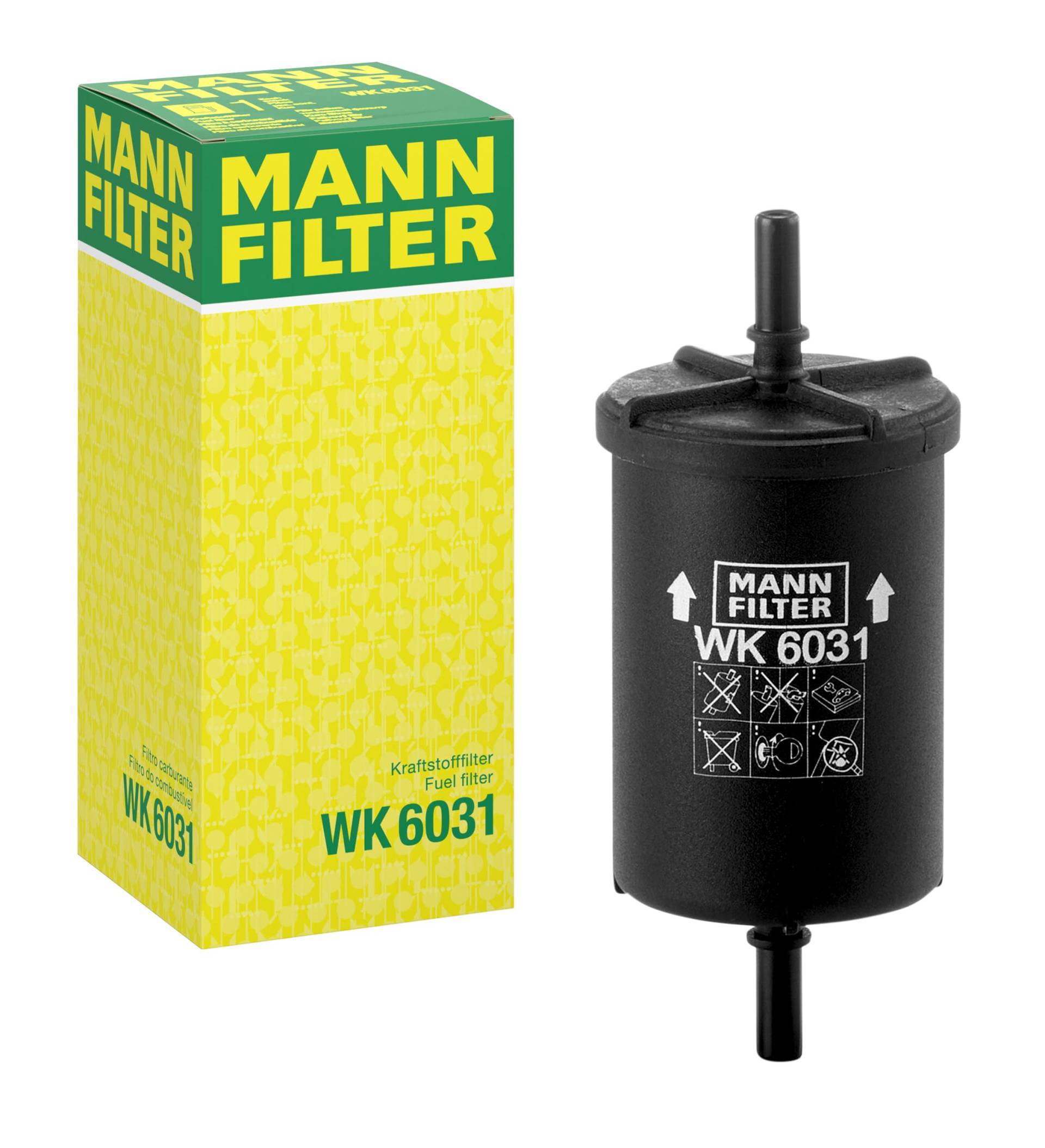 MANN-FILTER WK 6031 Kraftstofffilter – Für PKW von MANN-FILTER