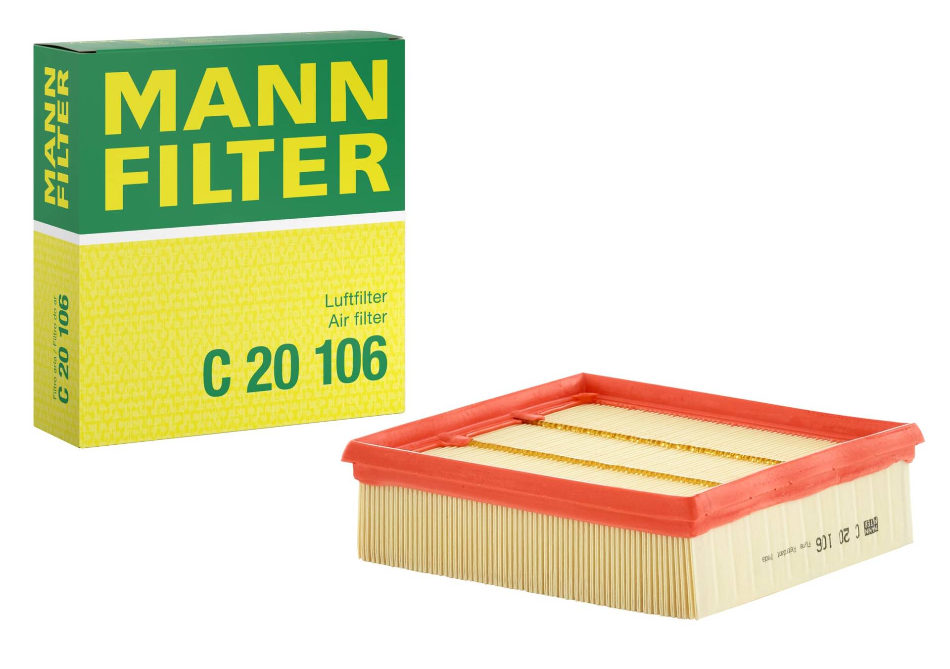 MANN-FILTER C 20 106 Luftfilter – Für PKW von MANN-FILTER