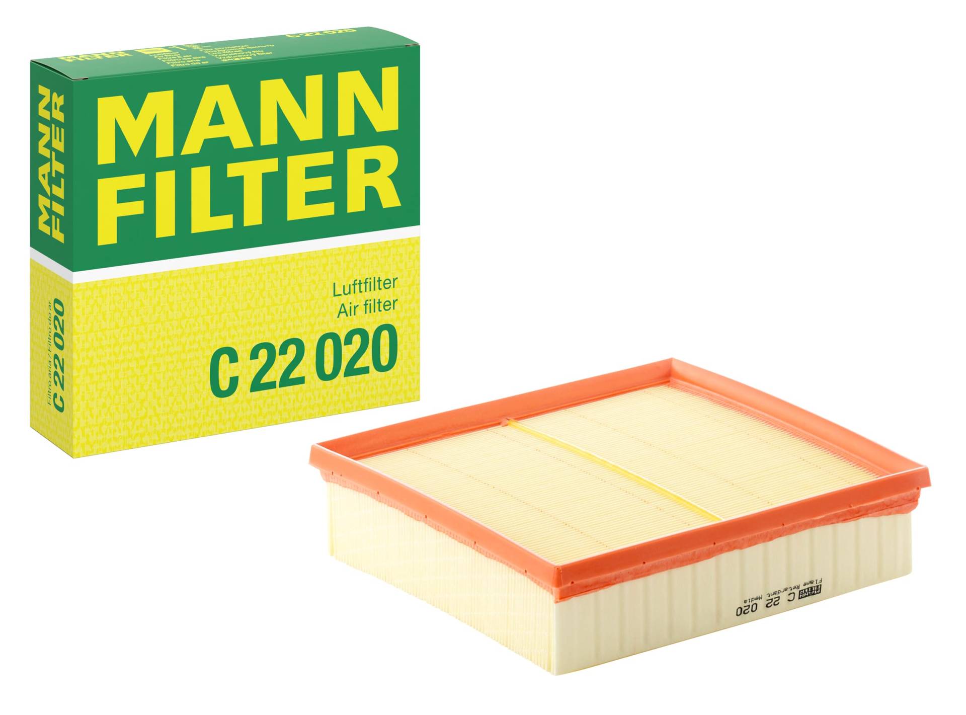 MANN-FILTER C 22 020 Luftfilter – Für PKW von MANN-FILTER