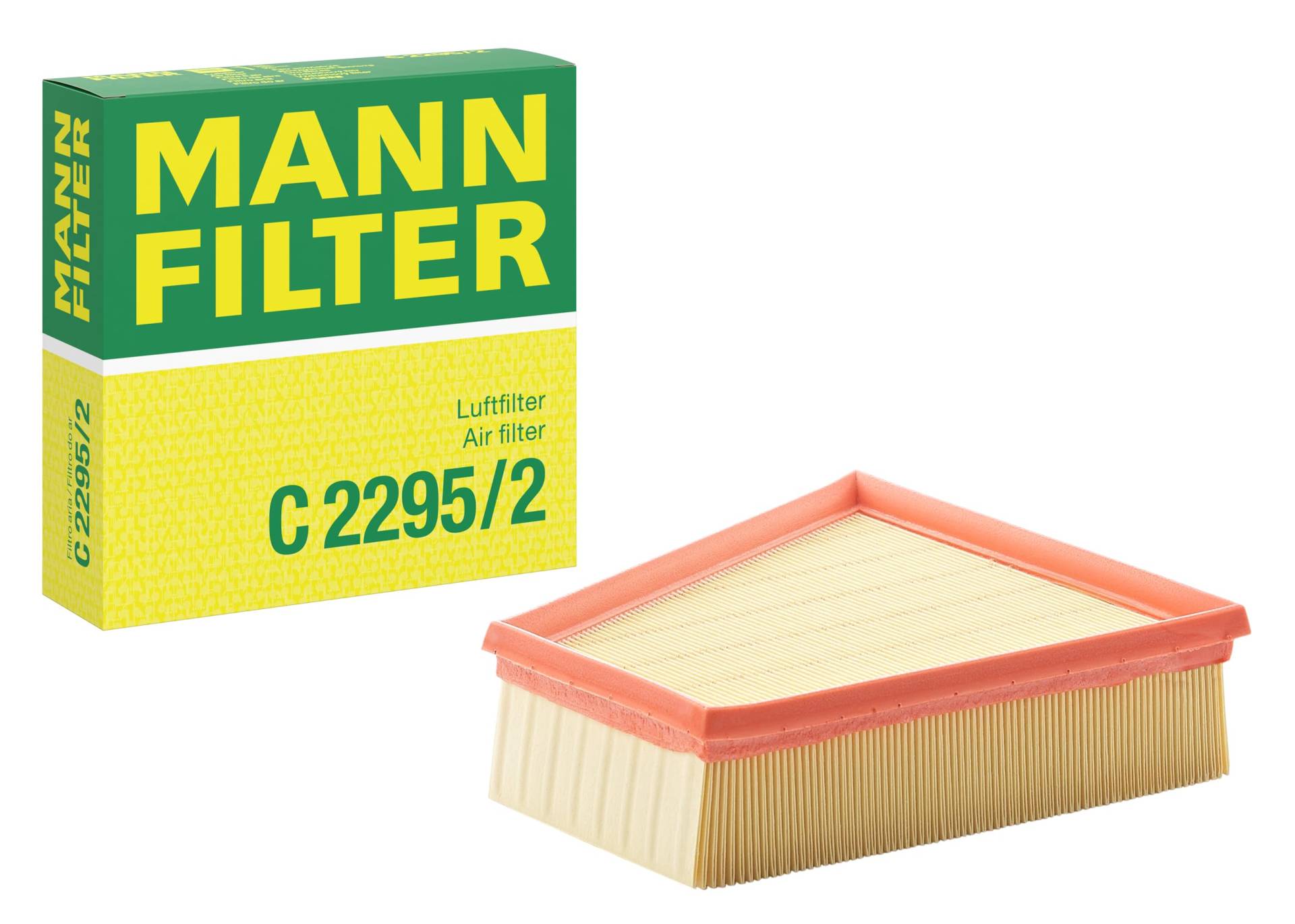 MANN-FILTER C 2295/2 Luftfilter – Für PKW von MANN-FILTER