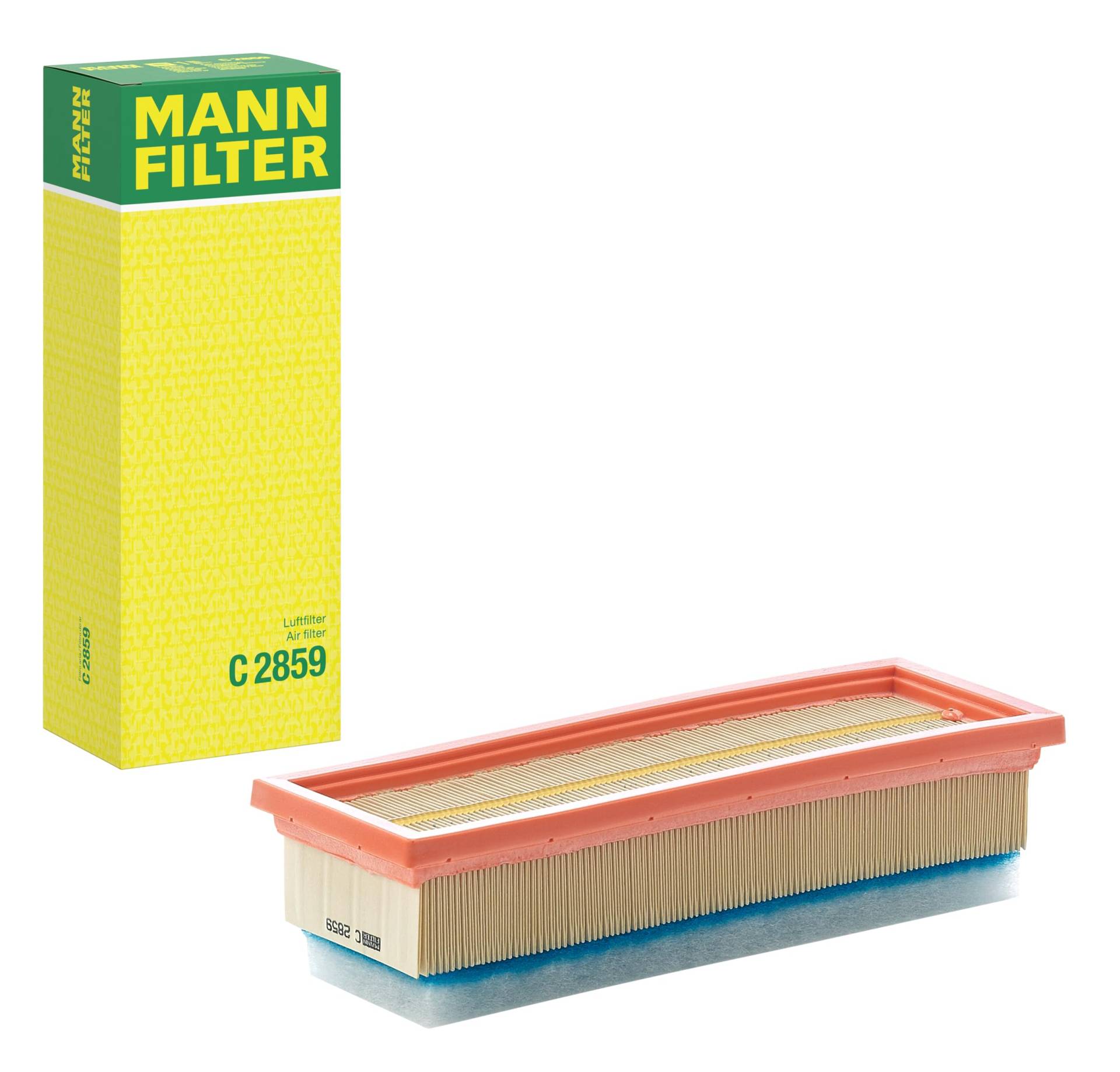 MANN-FILTER C 2859 Filtro de aire – Para Automóviles von MANN-FILTER