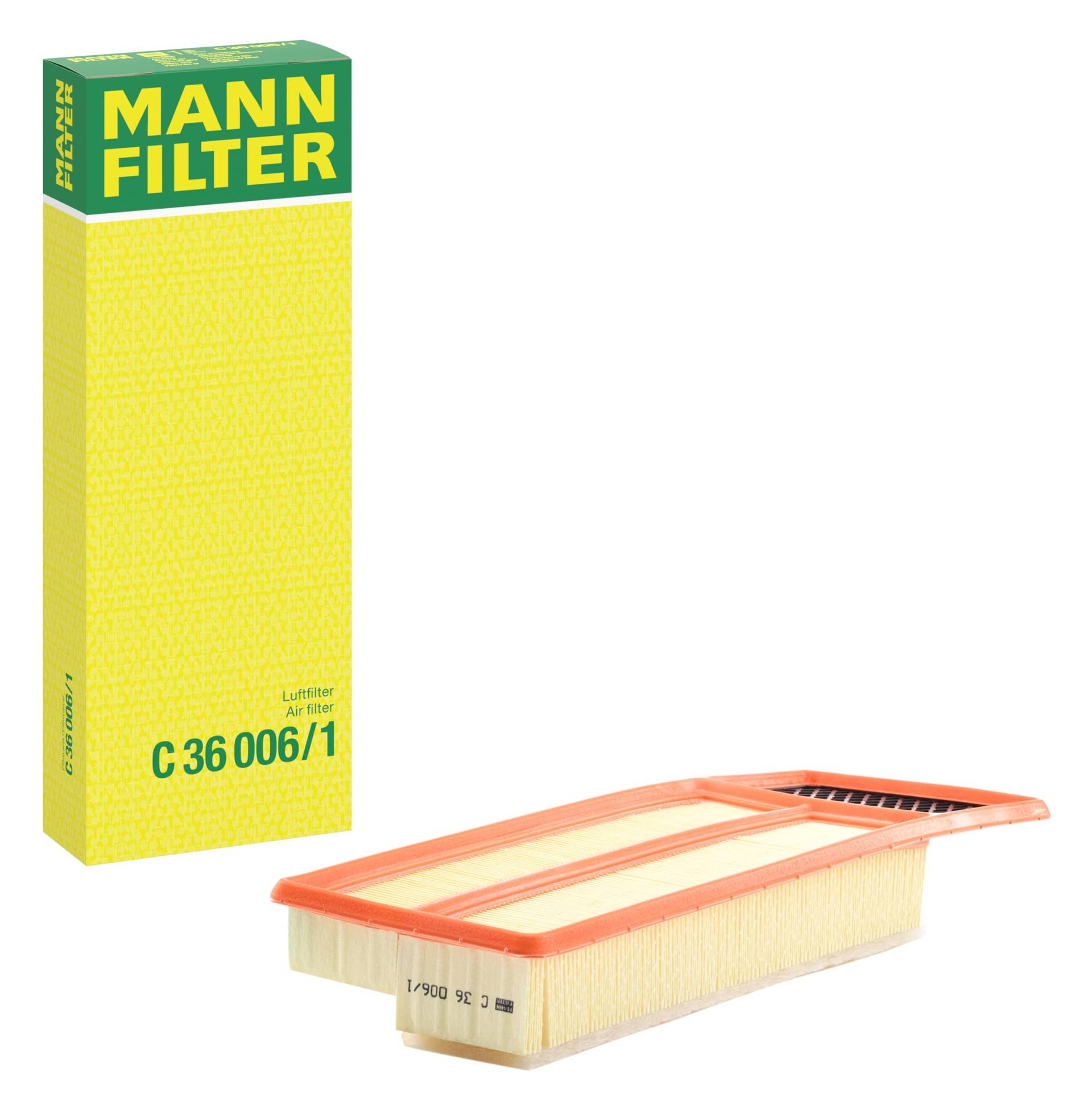 MANN-FILTER C 36 006/1 Luftfilter – Für PKW von MANN-FILTER