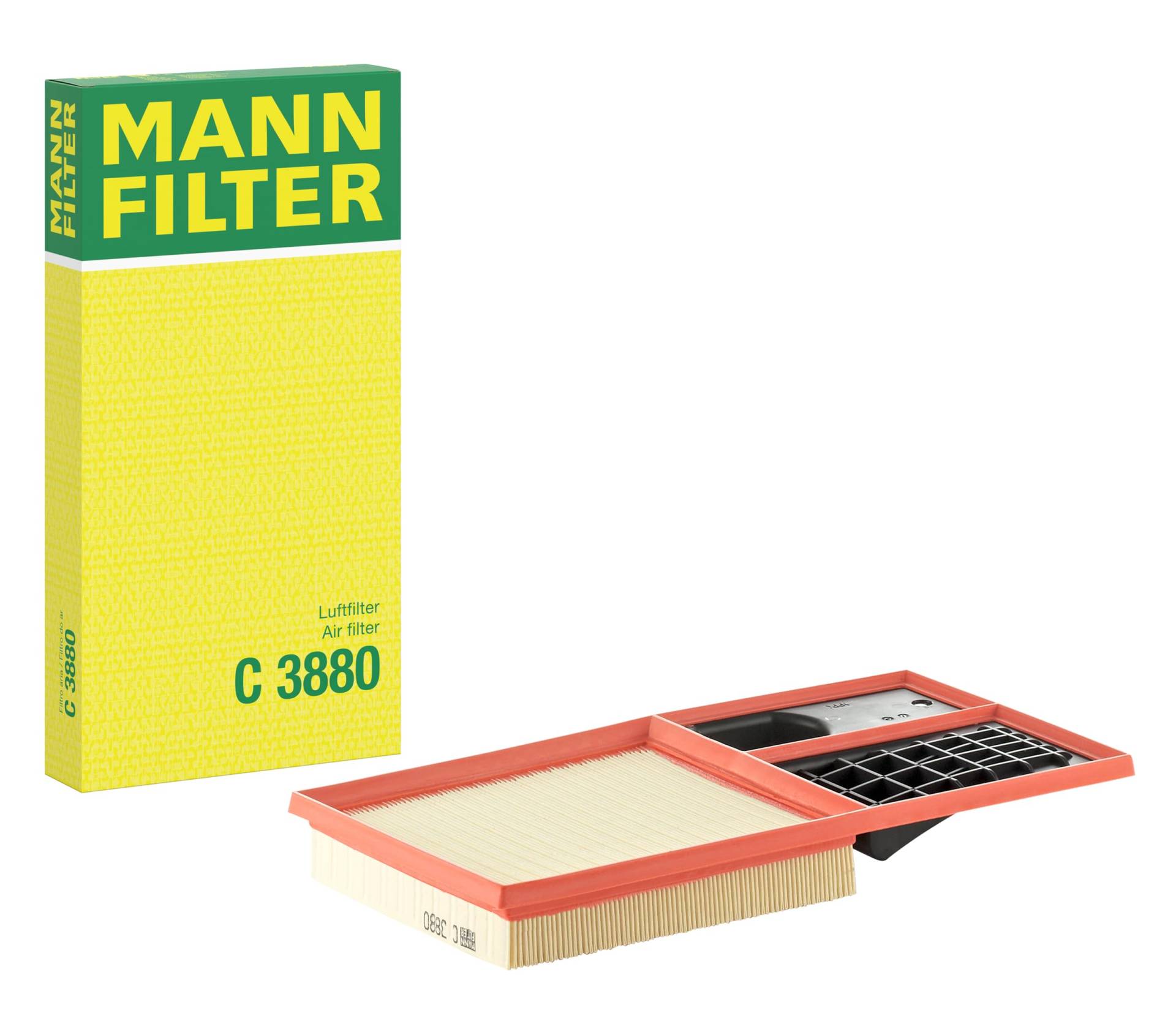 MANN-FILTER C 3880 Filtro de aire – Para automóviles von MANN-FILTER