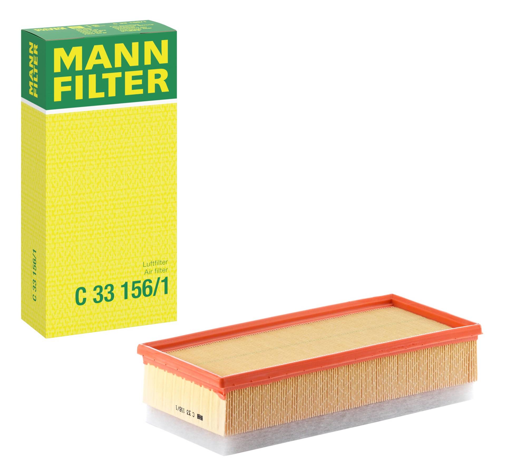 MANN-FILTER C 33 156/1 Luftfilter – Für PKW von MANN-FILTER