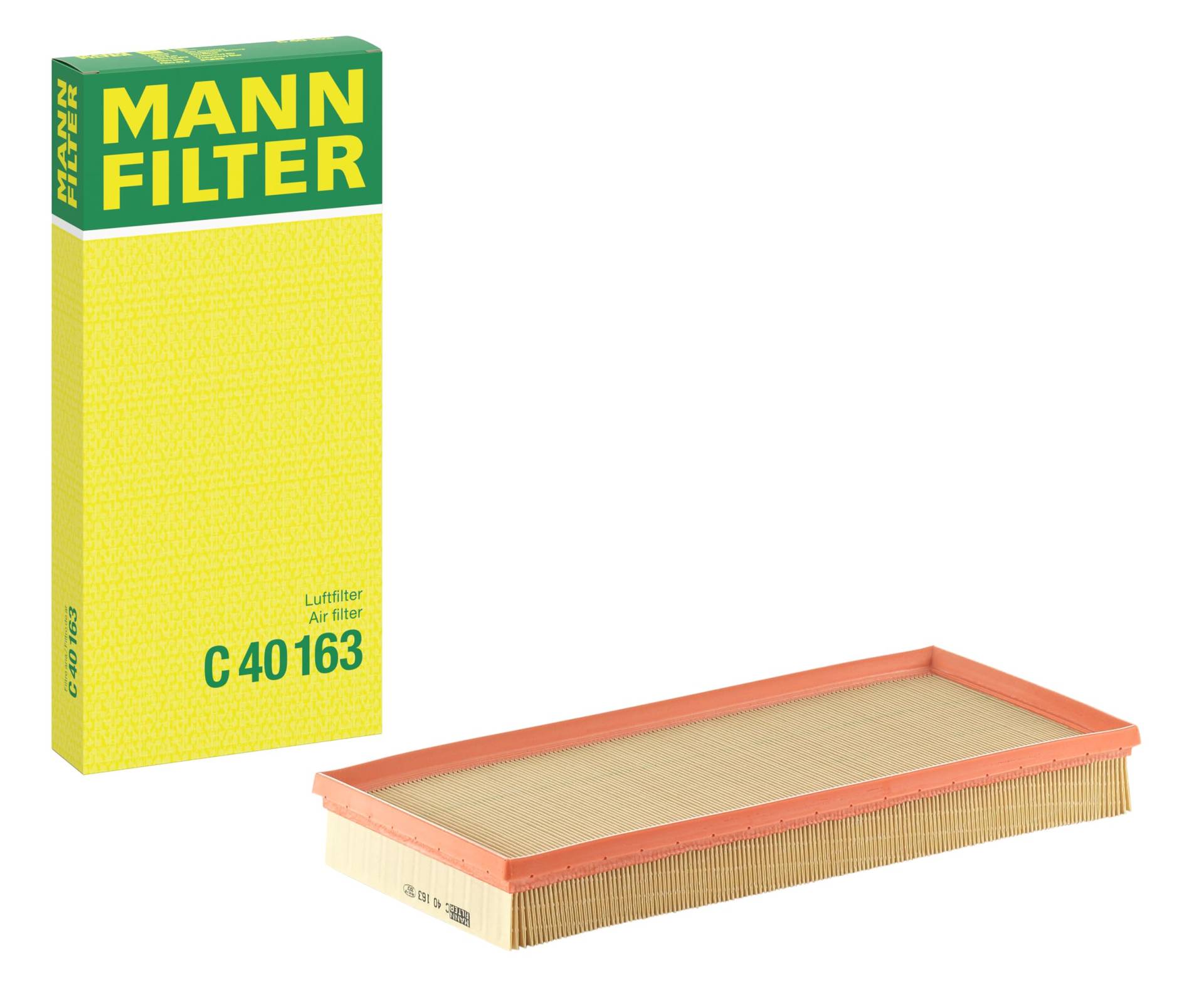 MANN-FILTER C 40 163 Filtro de aire – Para automóviles von MANN-FILTER