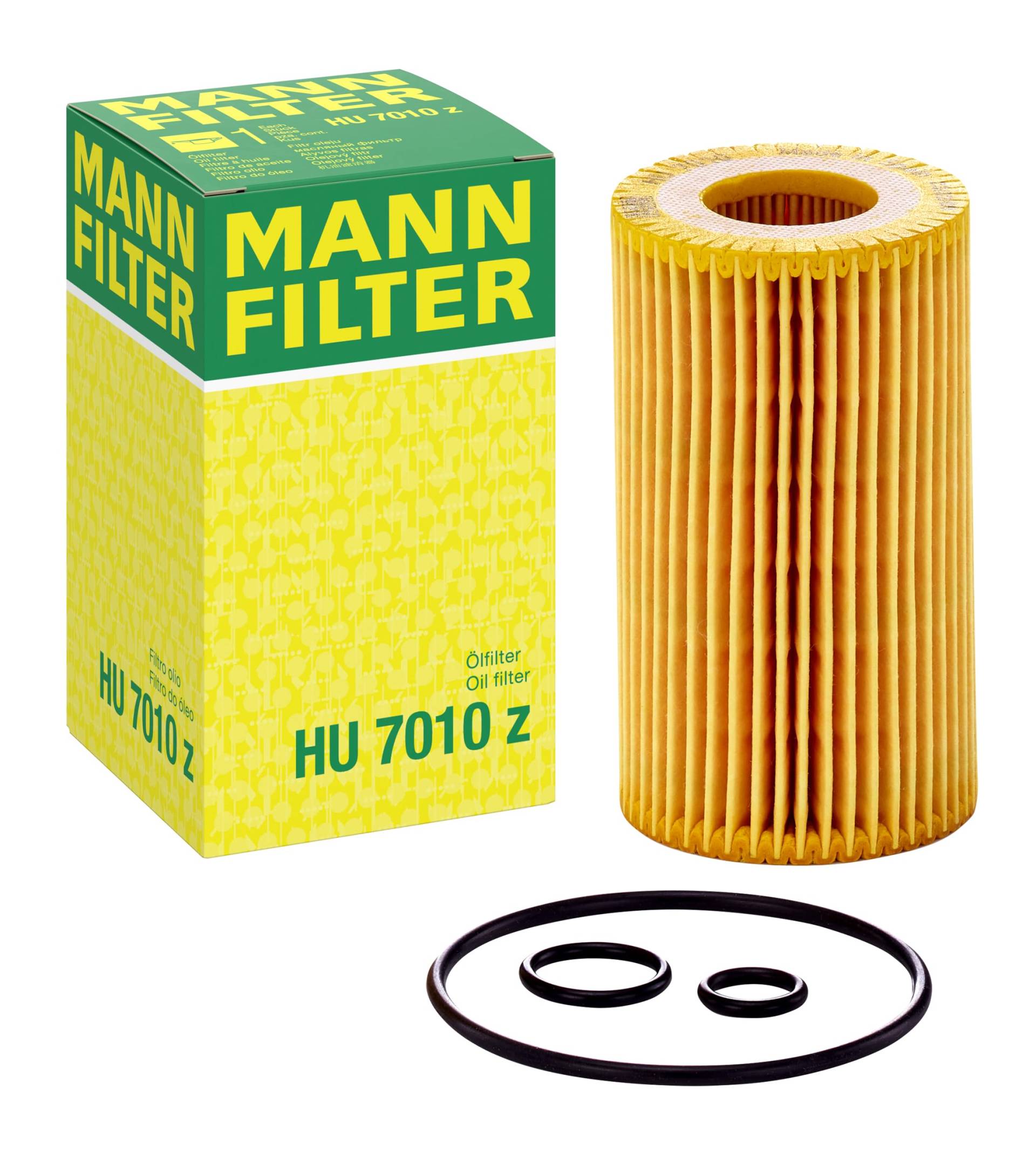 MANN-FILTER HU 7010 Z Ölfilter – Ölfilter Satz mit Dichtung/Dichtungssatz – Für PKW und Kleinbusse von MANN-FILTER