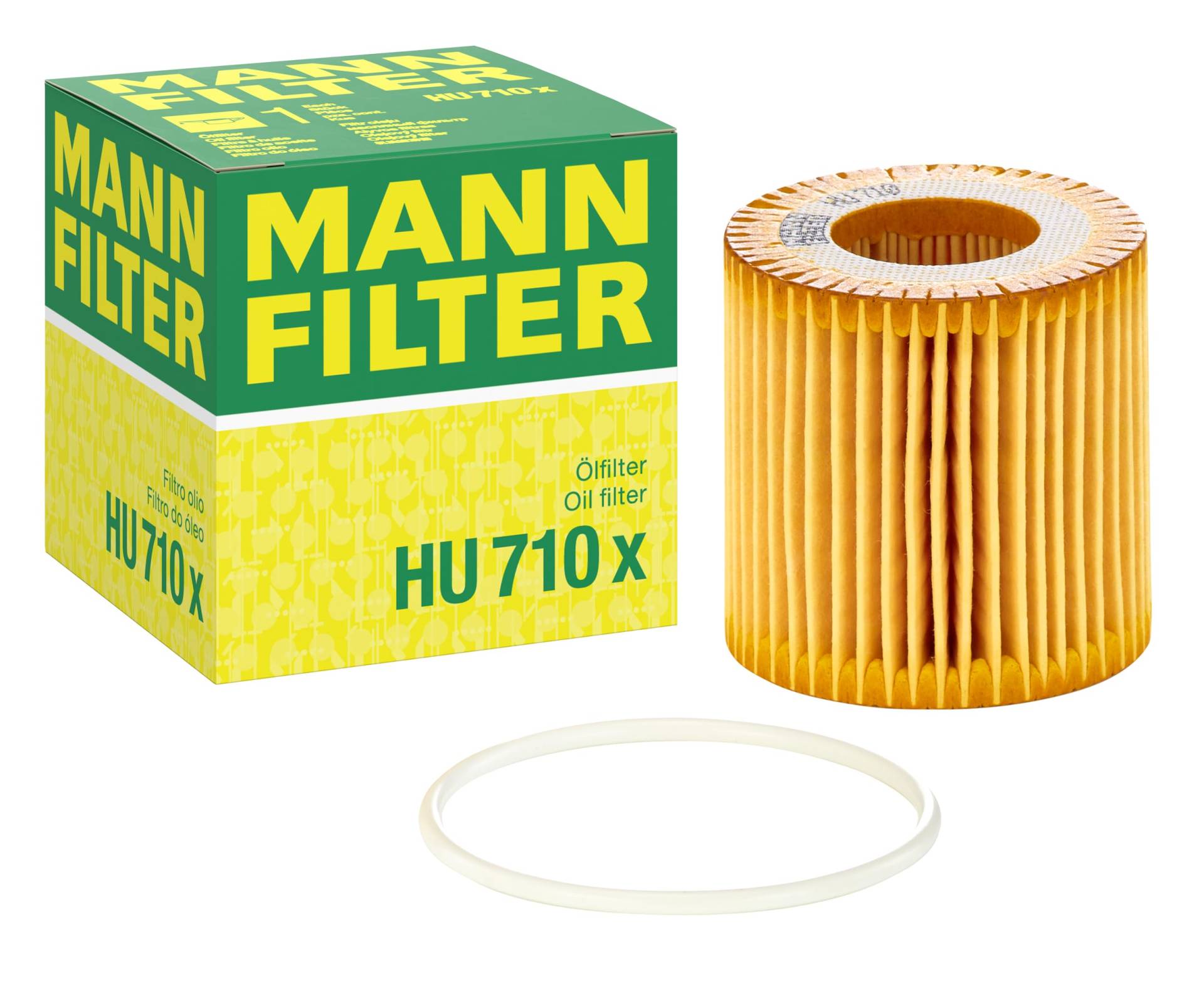 MANN-FILTER HU 710 X Filtro de aceite – evotop Para automóviles von MANN-FILTER