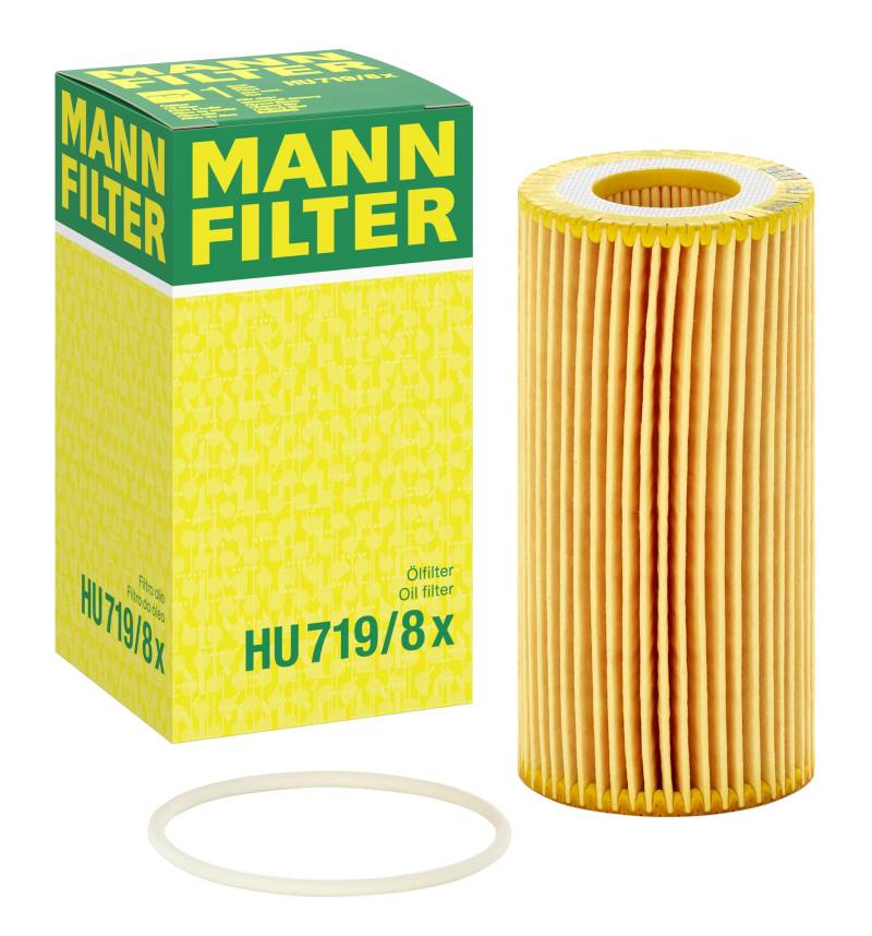 MANN-FILTER HU 719/8 X Ölfilter – Ölfilter Satz mit Dichtung/Dichtungssatz – Für PKW von MANN-FILTER