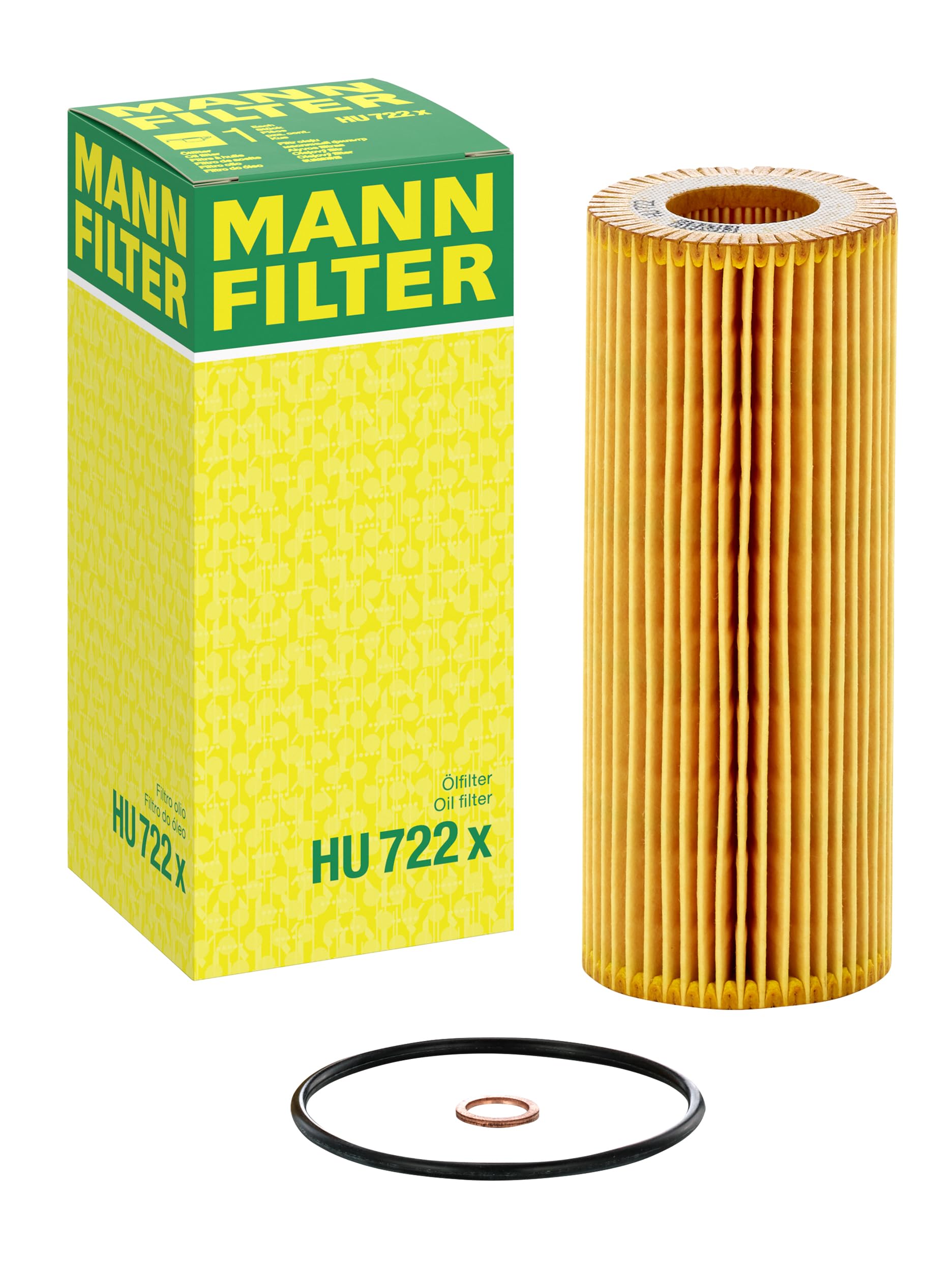 MANN-FILTER HU 722 X Filtro de aceite – evotop Para automóviles von MANN-FILTER