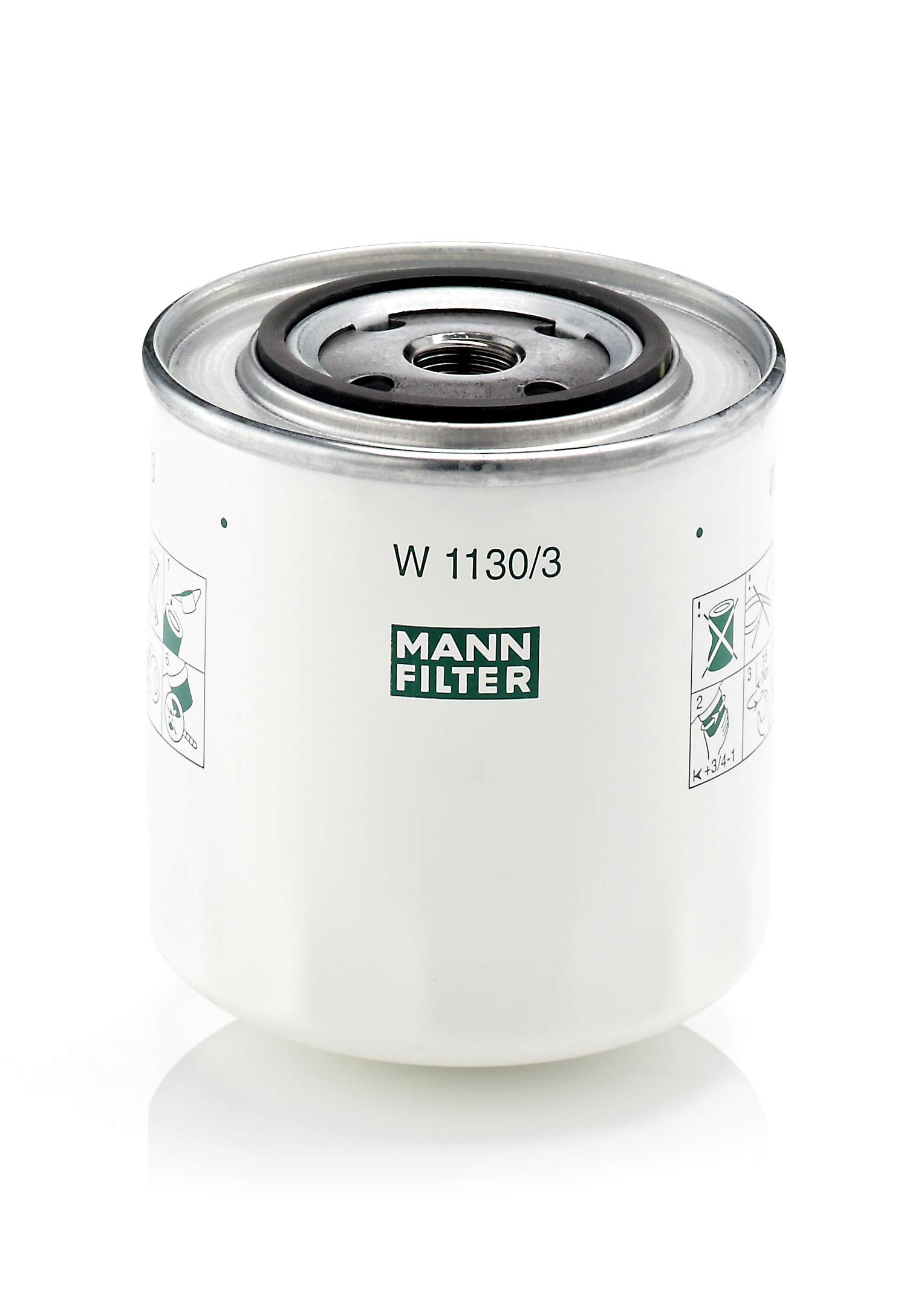 MANN-FILTER W 1130/3 Ölfilter – Für PKW von MANN-FILTER