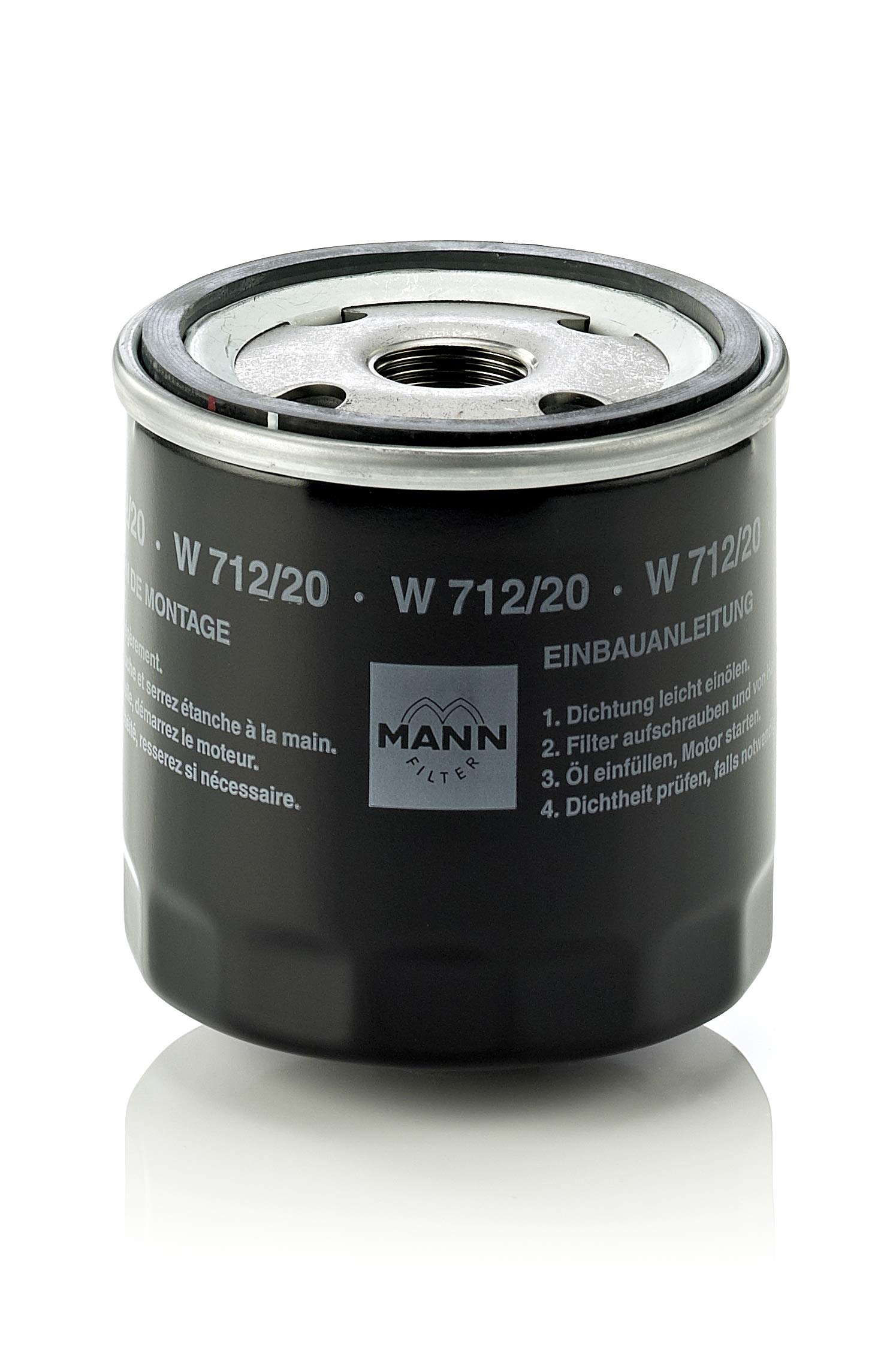 MANN-FILTER W 712/20 Ölfilter – Für PKW von MANN-FILTER