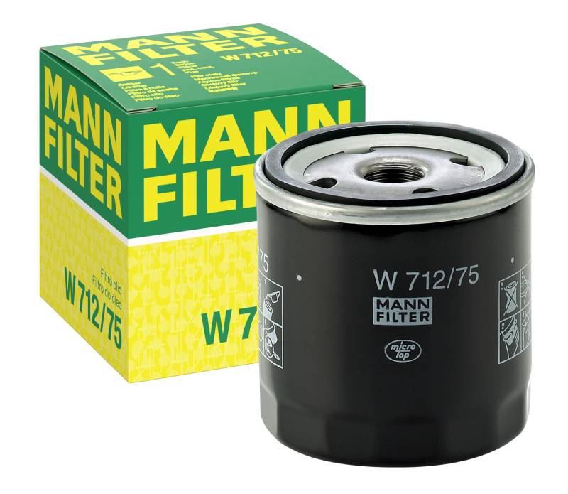 MANN-FILTER W 712/75 Ölfilter – Für PKW von MANN-FILTER