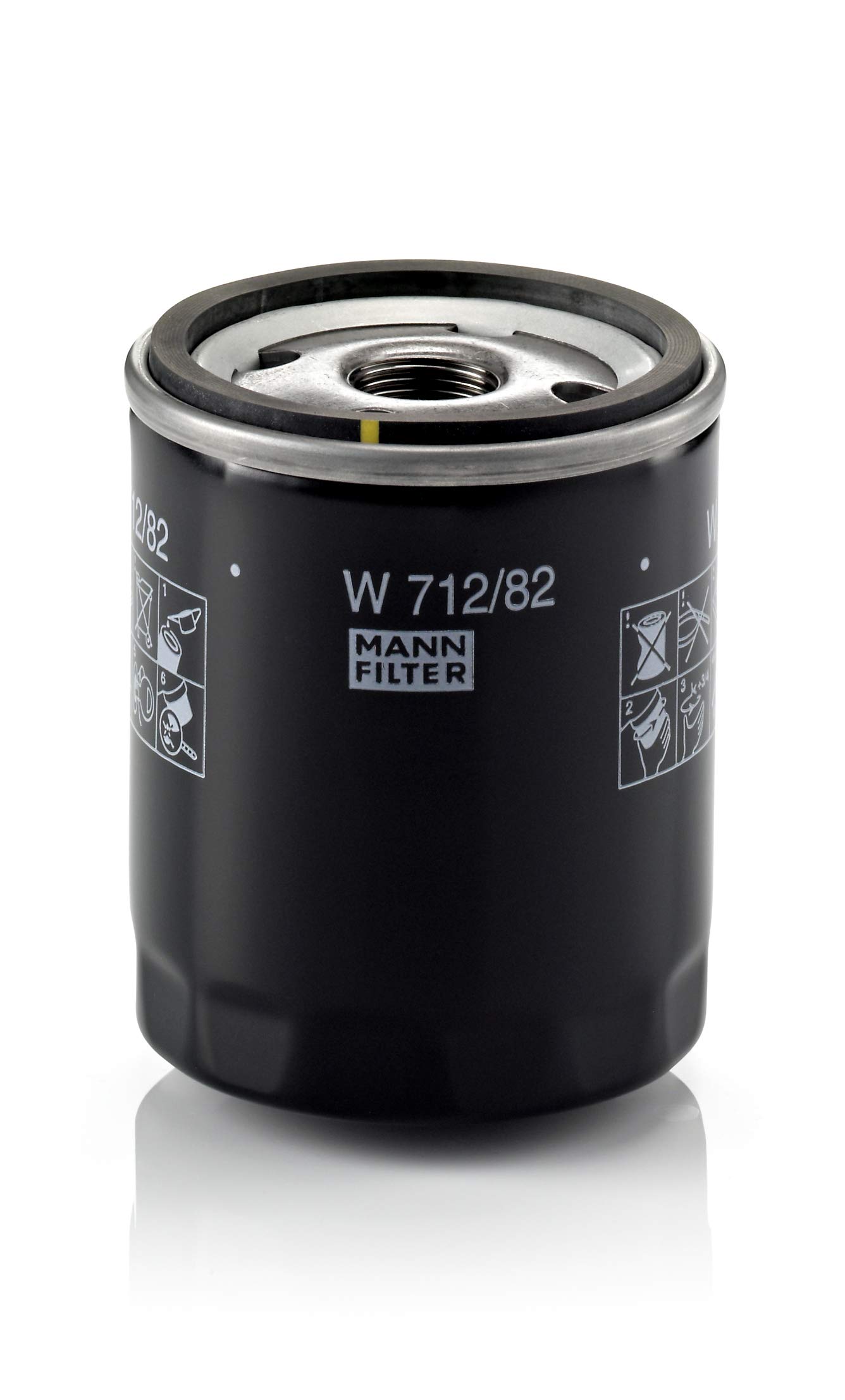 MANN-FILTER W 712/82 Ölfilter – Für PKW von MANN-FILTER