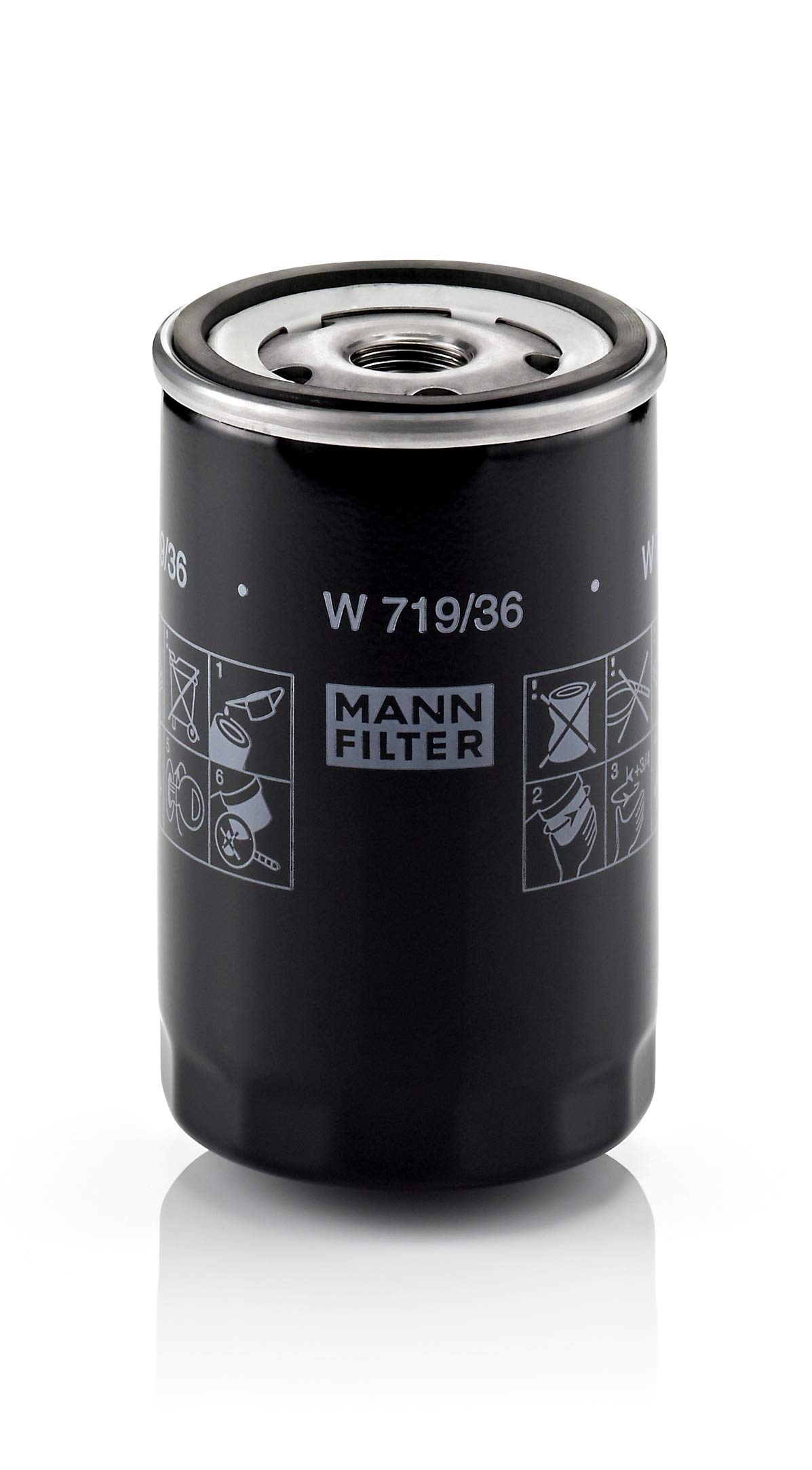 MANN-FILTER W 719/36 Ölfilter – Für PKW von MANN-FILTER