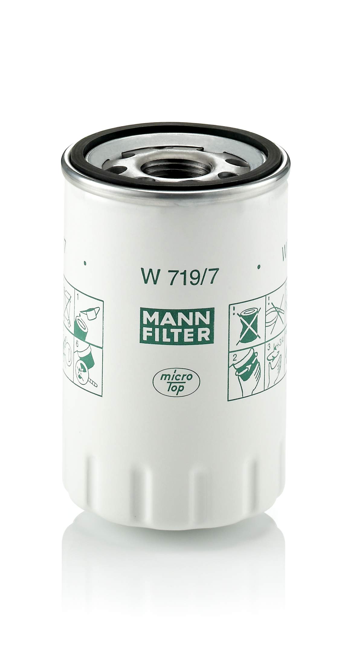 MANN-FILTER W 719/7 Ölfilter – Für PKW von MANN-FILTER