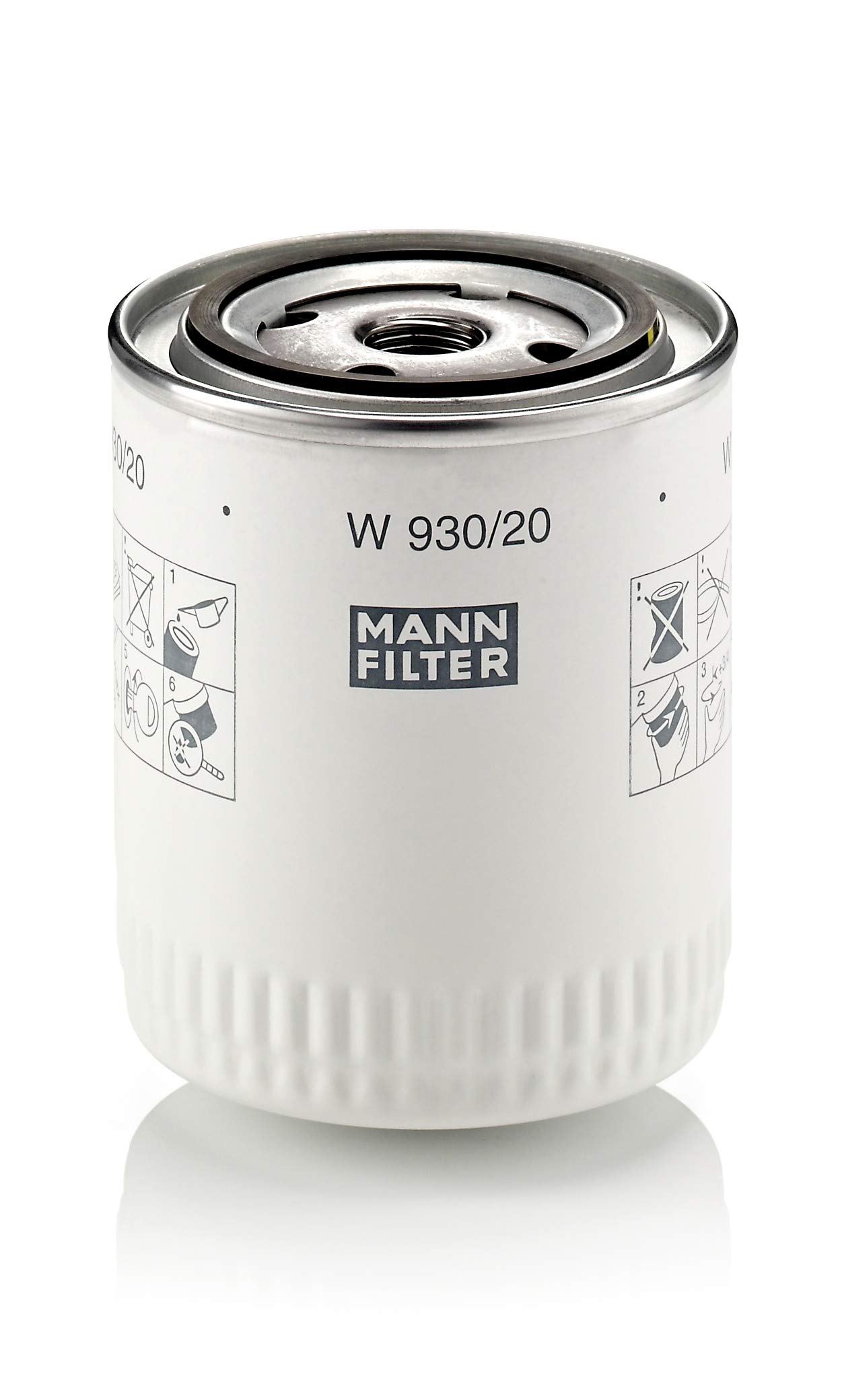 MANN-FILTER W 930/20 Schmierölwechselfilter – Für PKW von MANN-FILTER