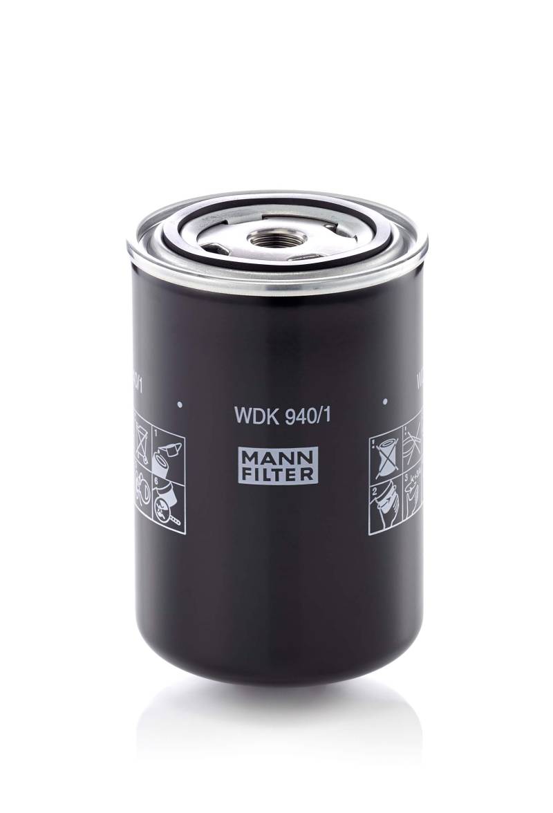 MANN-FILTER WDK 940/1 Kraftstofffilter – Für Nutzfahrzeug von MANN-FILTER