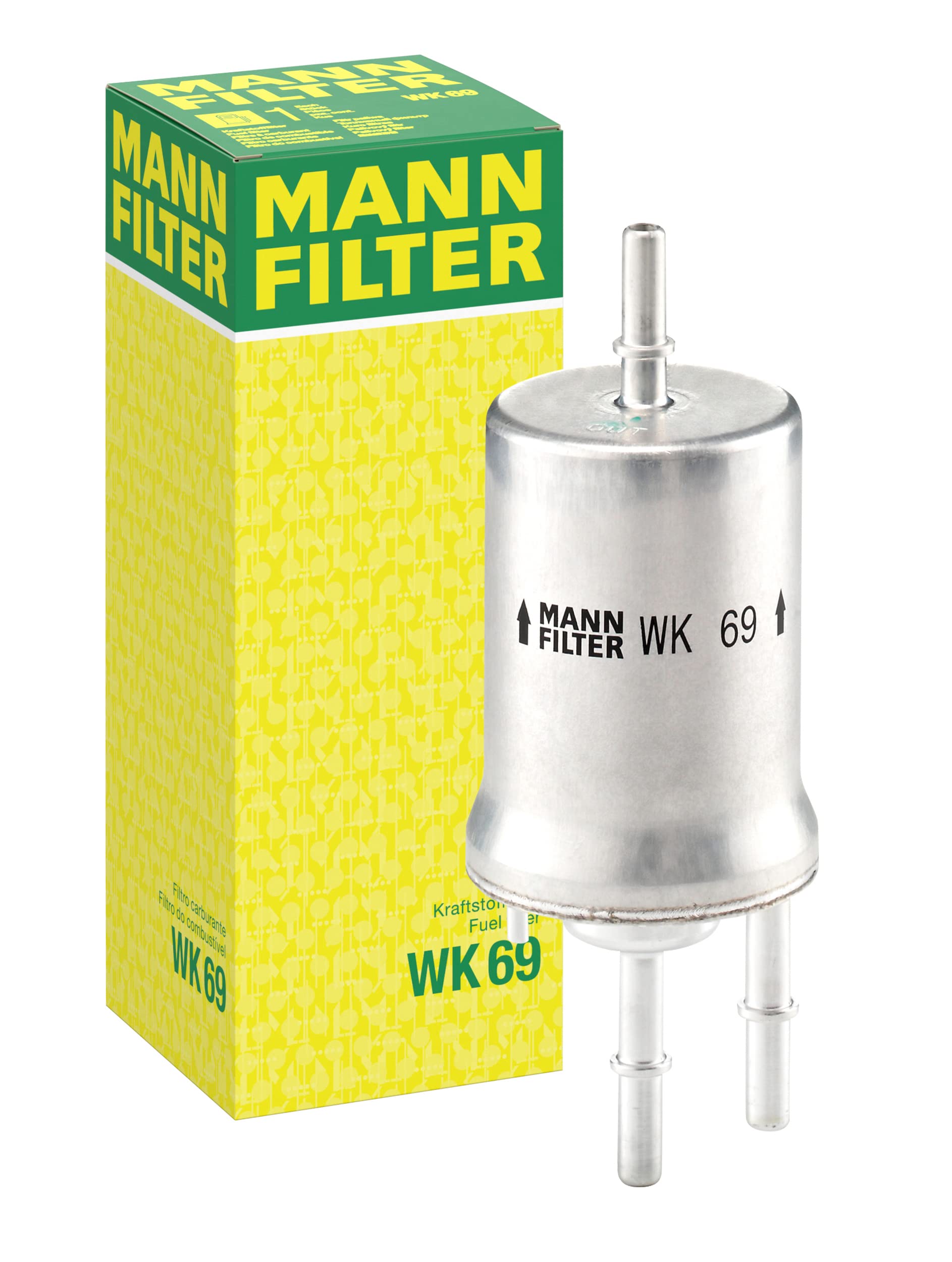 MANN-FILTER WK 69/1 Kraftstoffwechselfilter – Für PKW von MANN-FILTER