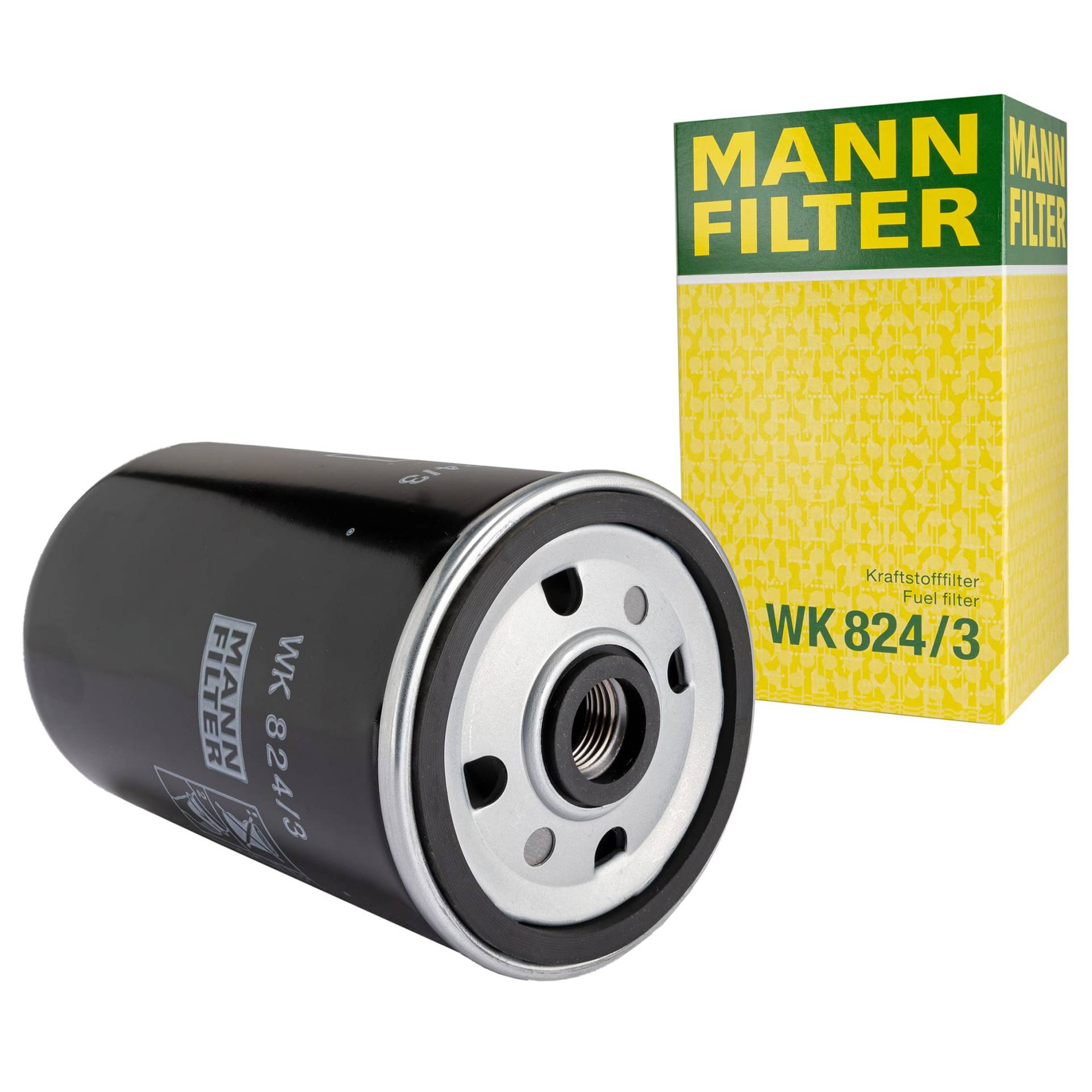 MANN-FILTER WK 824/3 Kraftstofffilter - PKW + TRANSPORTER von MANN-FILTER