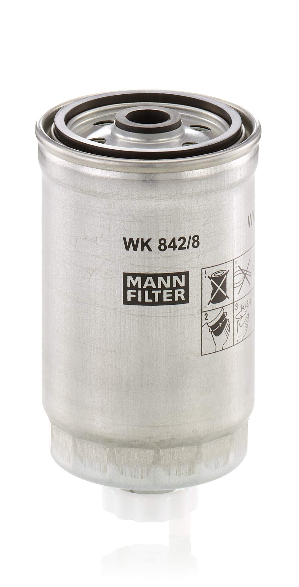 MANN-FILTER WK 842/8 Kraftstofffilter – Für PKW von MANN-FILTER