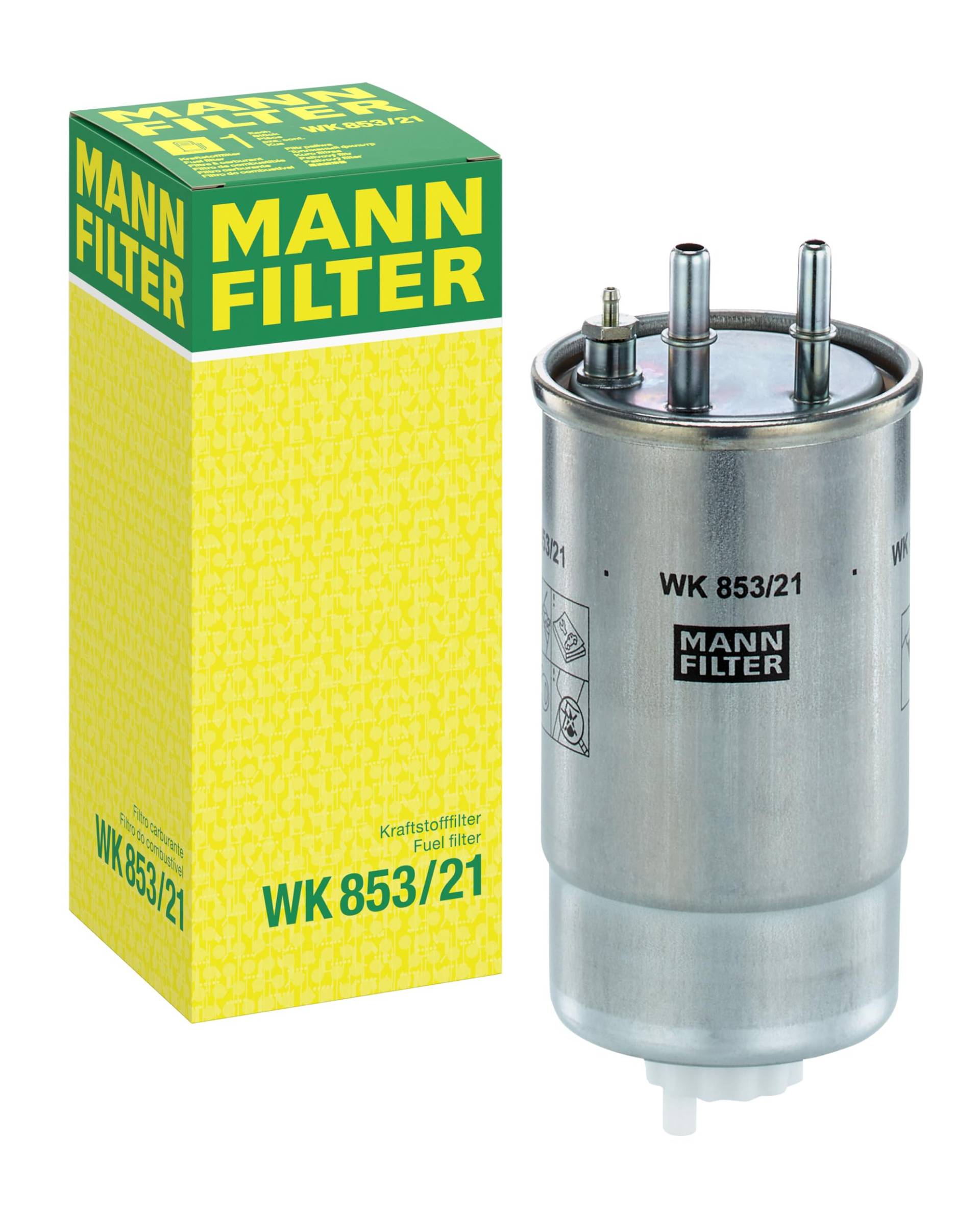 MANN-FILTER WK 853/21 Kraftstofffilter – Für PKW von MANN-FILTER