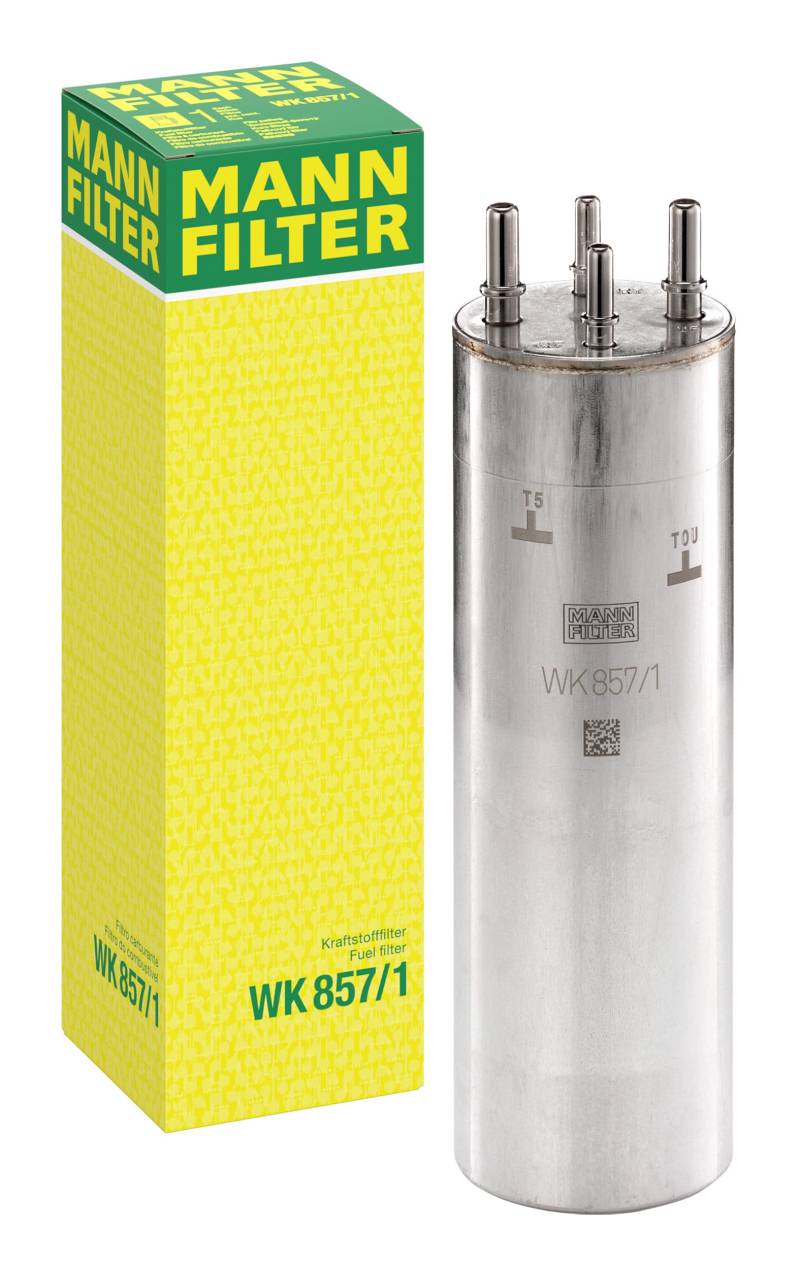 MANN-FILTER WK 857/1 Kraftstofffilter – Für PKW von MANN-FILTER