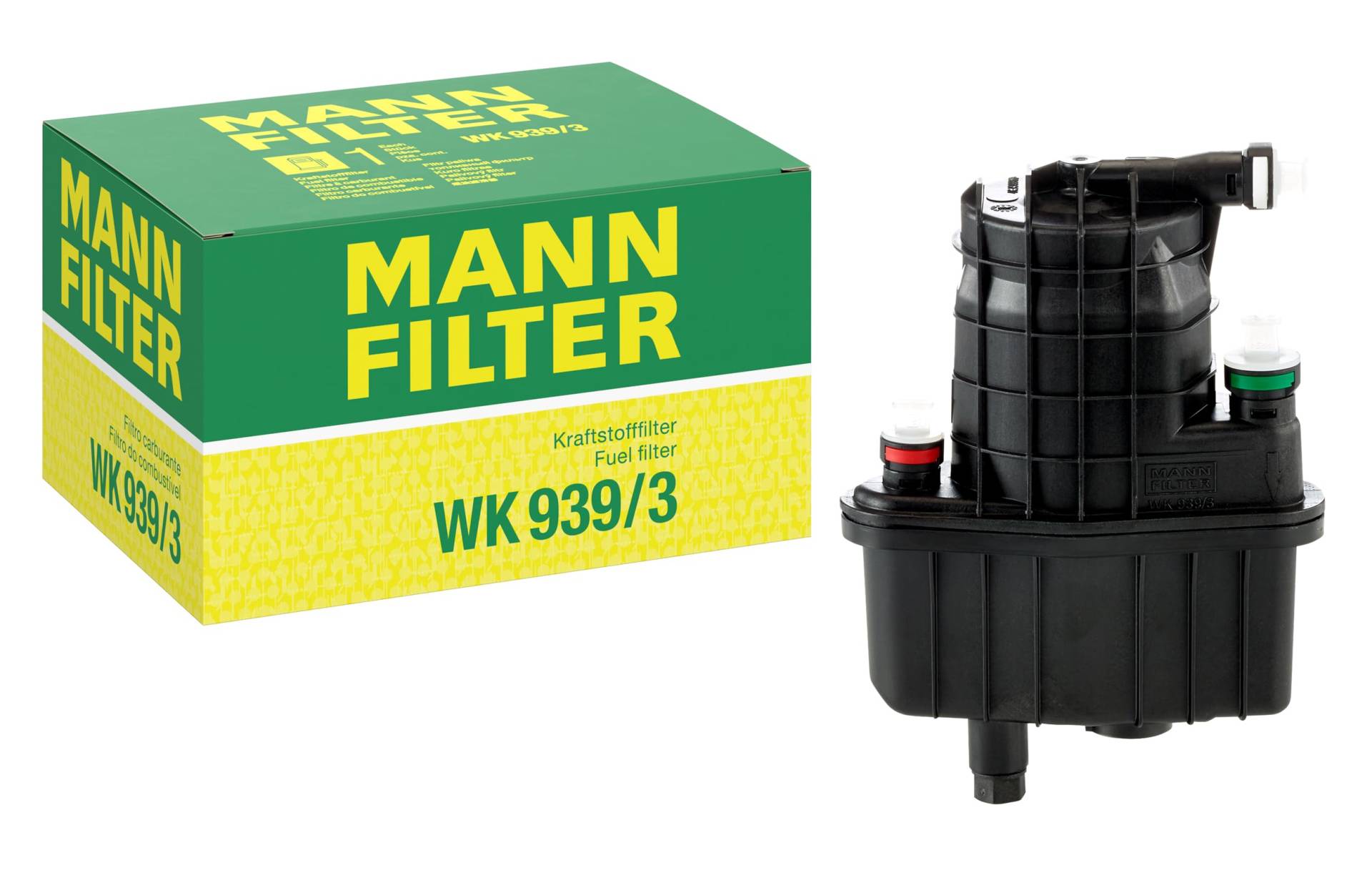 MANN-FILTER WK 939/3 Kraftstofffilter - PKW + TRANSPORTER von MANN-FILTER