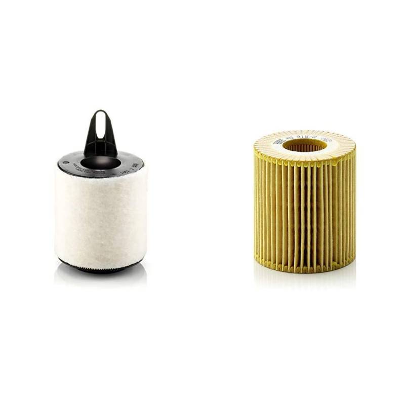 Original MANN-FILTER Luftfilter C 1361 – Für PKW & Ölfilter HU 815/2 X – Ölfilter Satz mit Dichtung/Dichtungssatz – Für PKW von MANN-FILTER