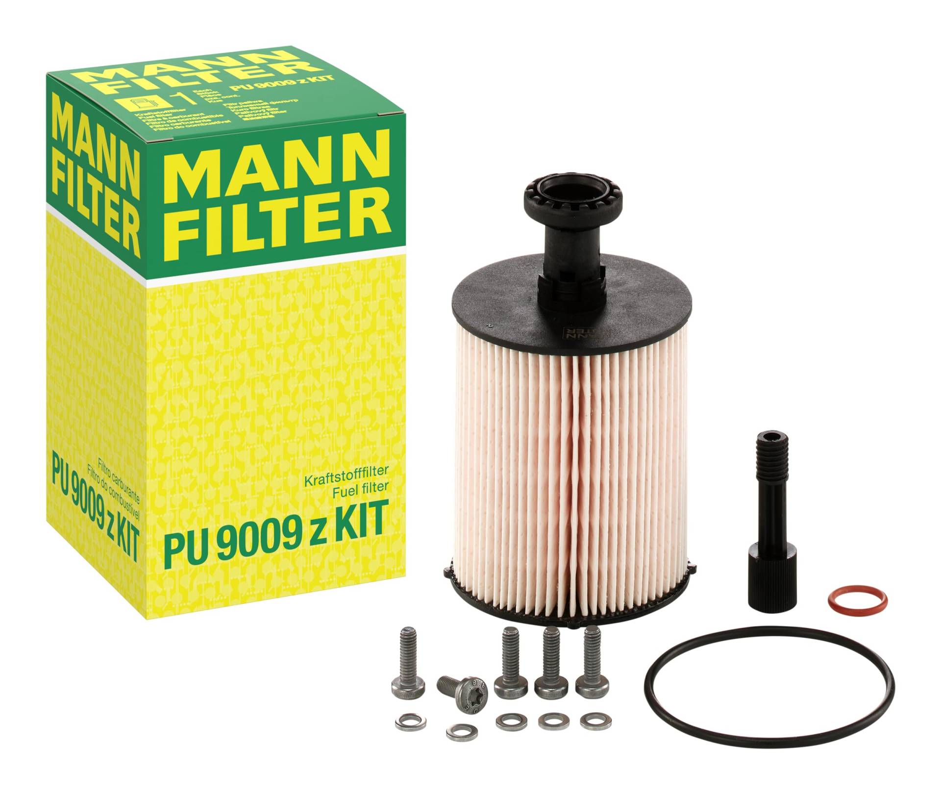 MANN-FILTER PU 9009 z KIT Kraftstofffilter – Für PKW von MANN-FILTER