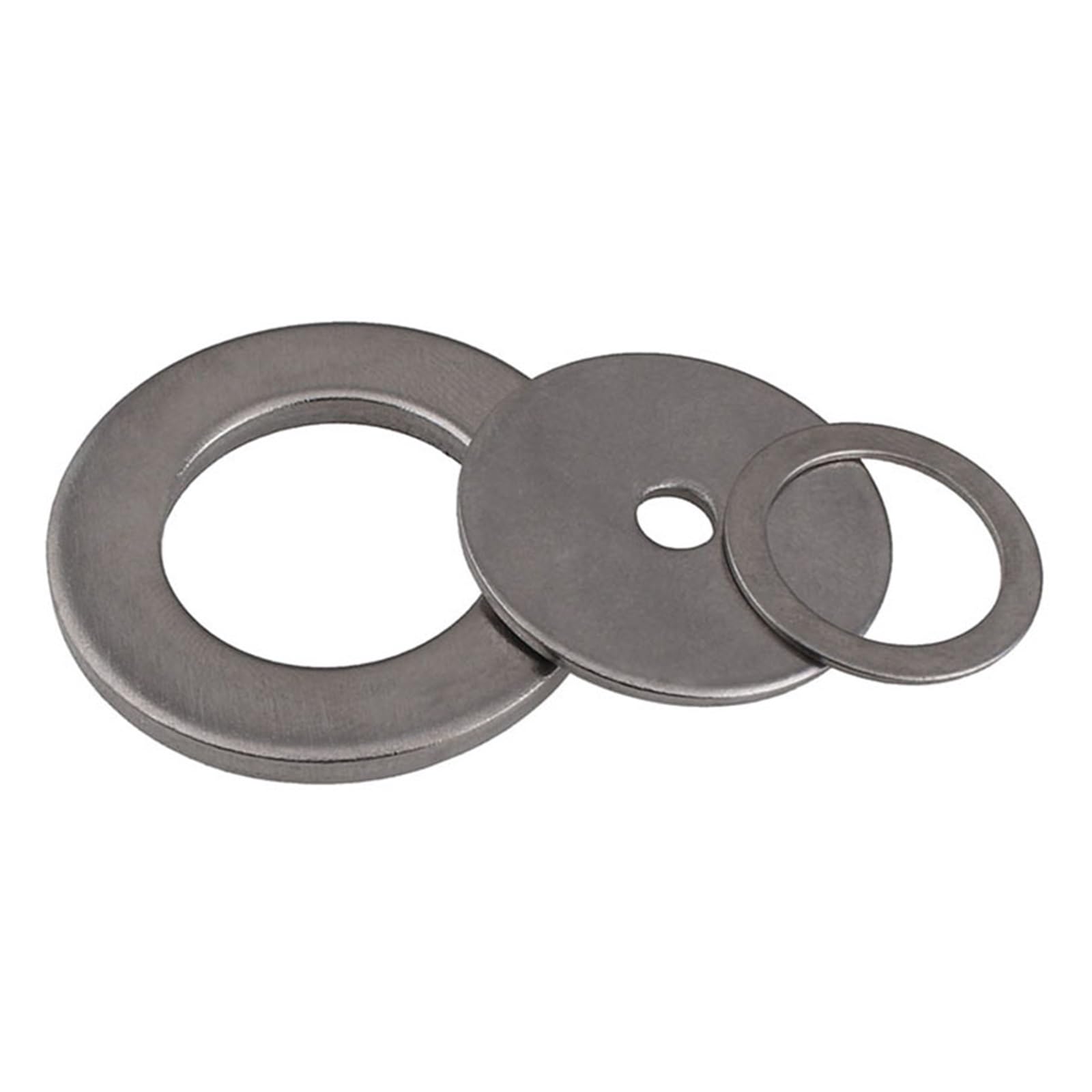 1/10 STÜCKE M3 M4 M5 M6 M8 M10 M12 M14 M16 M18 A2 Edelstahl Flache Maschinenwaschmaschine Unterlegscheibe Flachdichtungsringe(10pcs,M5x12x1) von Manoud