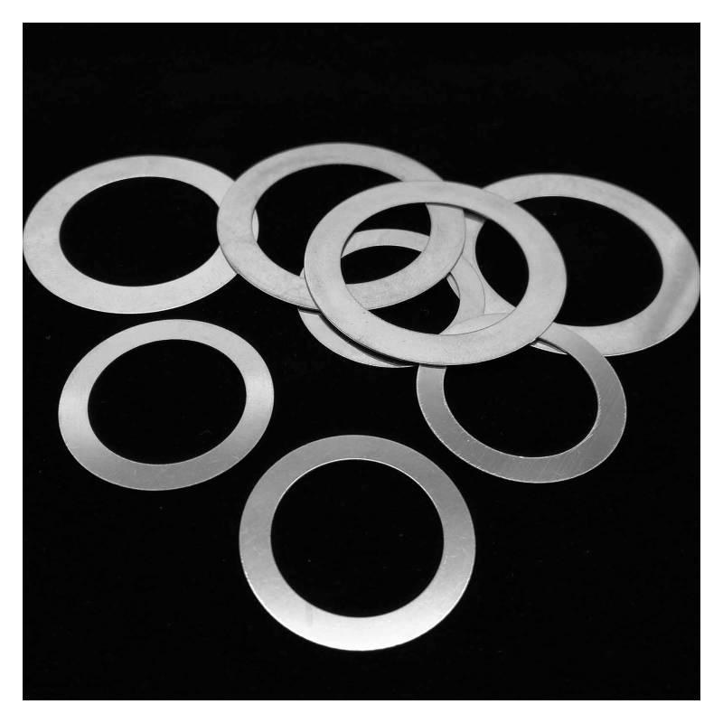 10/50 Stück M8 M9 M10 M12 M13 M14 304 Edelstahl ultradünne Dichtungsscheibe ultradünne flache Unterlegscheibe(10pcs M12x16xThick,Thick 0.1mm) von Manoud