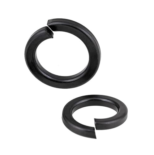 2/10/20/100 Stück M2 M2.5 M3 M4 M5 M6 M8 M10 M12 M14 M16 M18-M30 GB93 Grade 8.8 Carbon Steel Shells Pad Black Spring Lock Washer Dichtung(M30(2pcs)) von Manoud