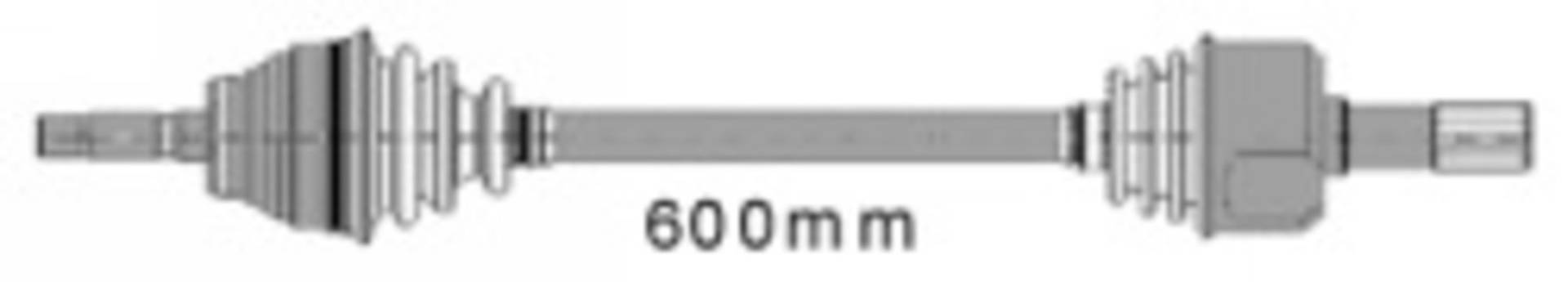 MAPCO 16307 Antriebswelle von Mapco