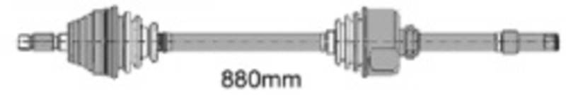 MAPCO 16342 Antriebswelle von Mapco