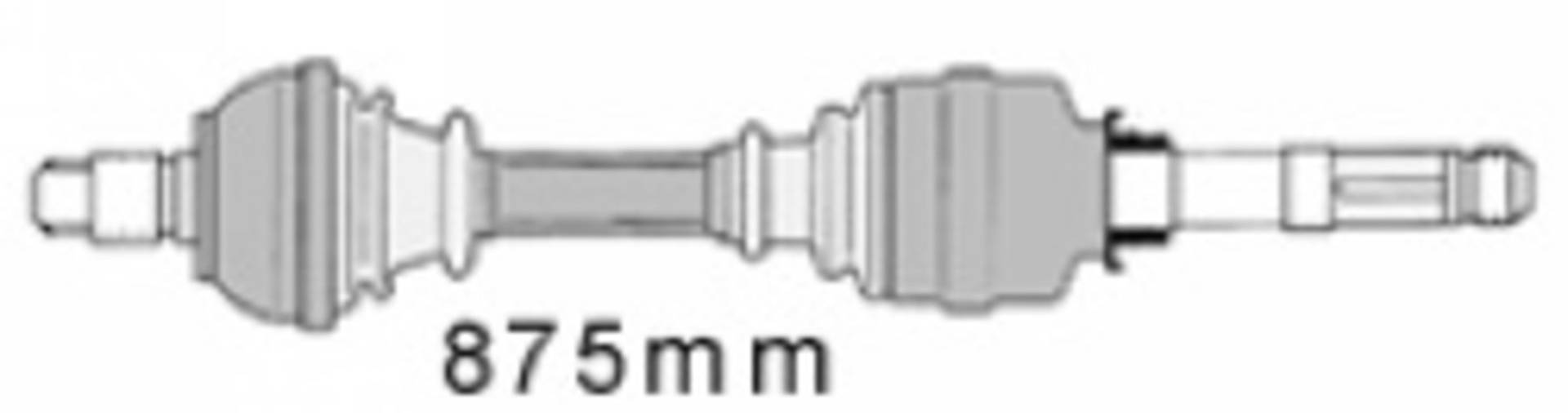 MAPCO 16411 Antriebswelle von Mapco