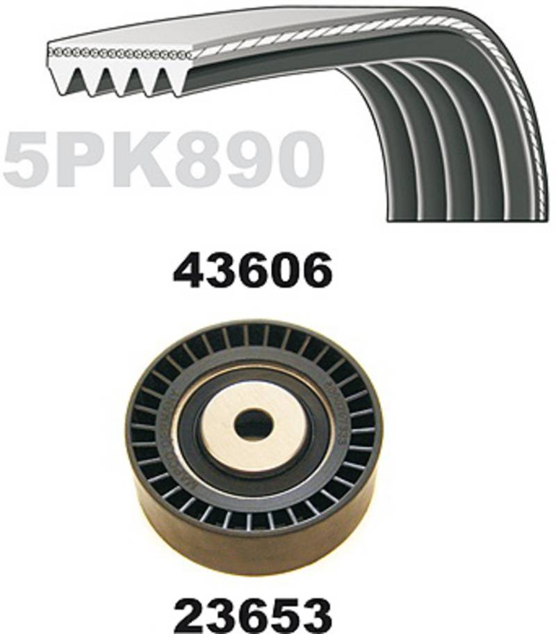 MAPCO 23606 Keilrippenriemensatz von Mapco