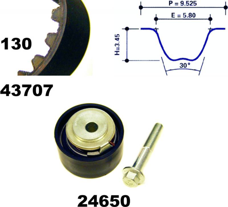 Mapco 23631 Zahnriemensatz von Mapco