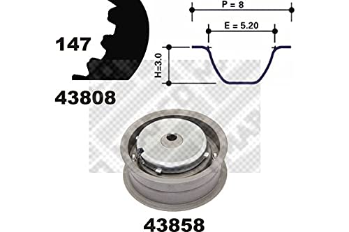 MAPCO 23826 Zahnriemensatz von Mapco