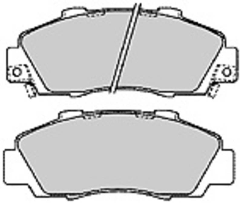 MAPCO 6607 Bremsbeläge, 4 Stück von Mapco