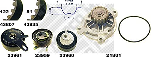 Mapco 41819 Zahnriemensatz mit Wasserpumpe von Mapco
