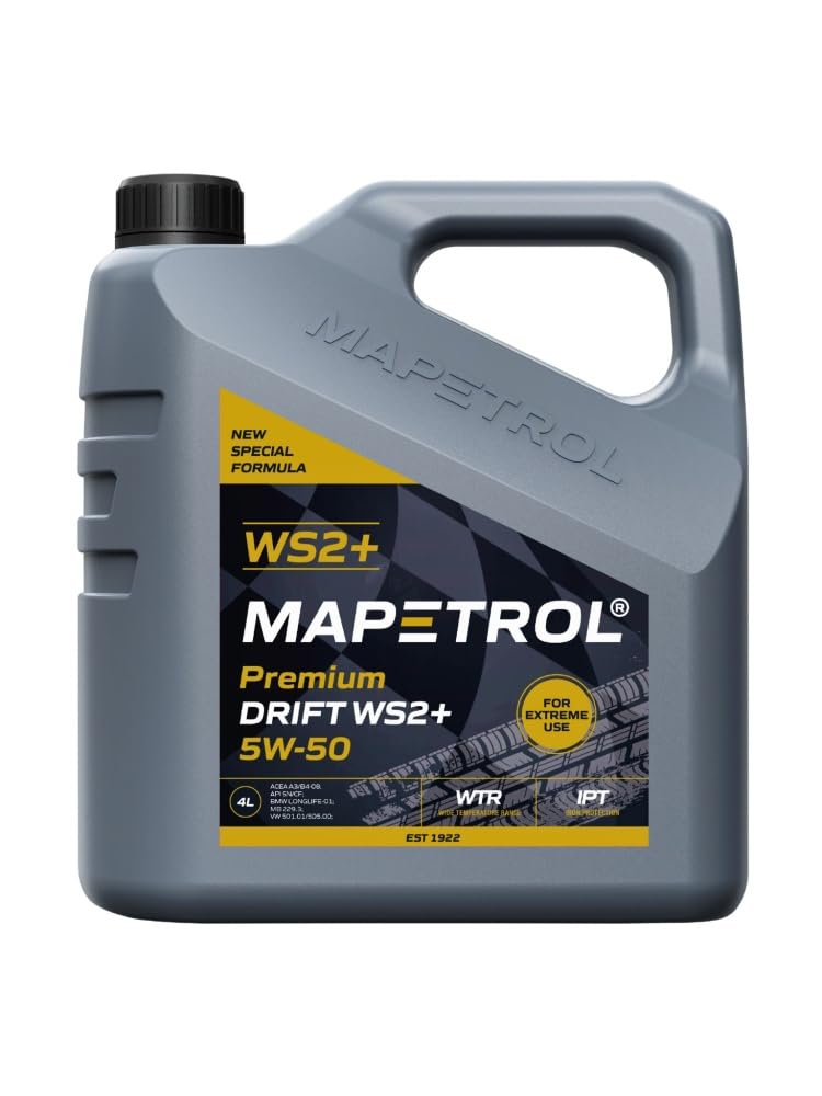 Mapetrol Premium Drift WS2+ 5W-50 4 Liter von Mapetrol