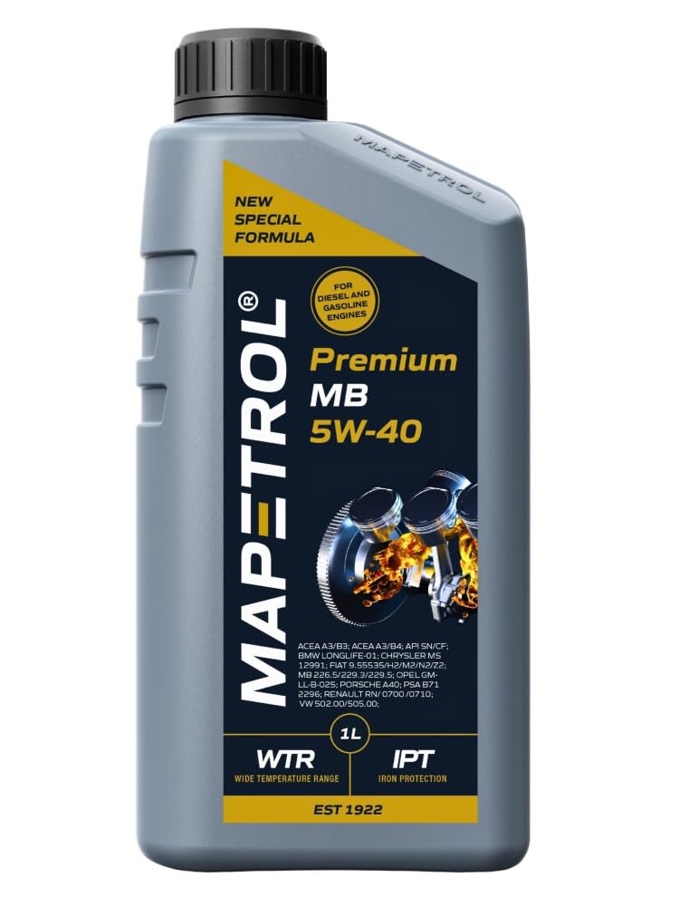 Mapetrol Premium MB 5W-40 1 Liter von Mapetrol