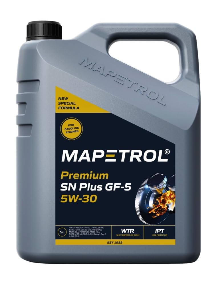 Mapetrol Premium SN Plus GF-5 5W-30 5 Liter von Mapetrol