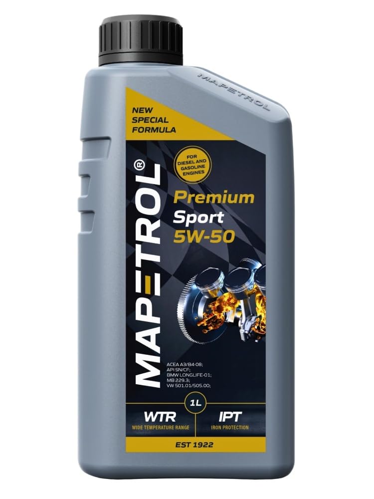 Mapetrol Premium Sport 5W-50 1 Liter von Mapetrol